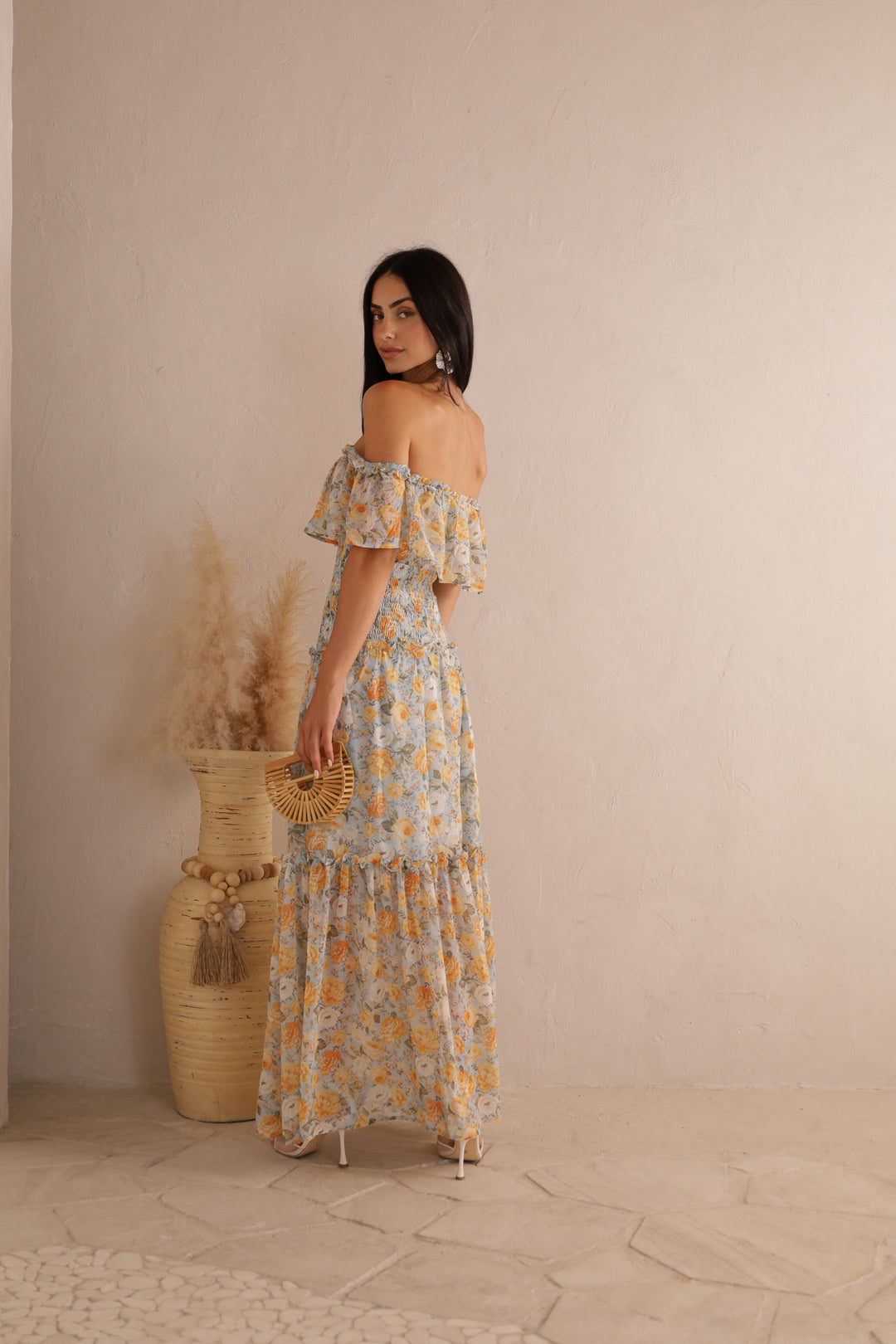rear view image 1 of Isabel Maxi Dress