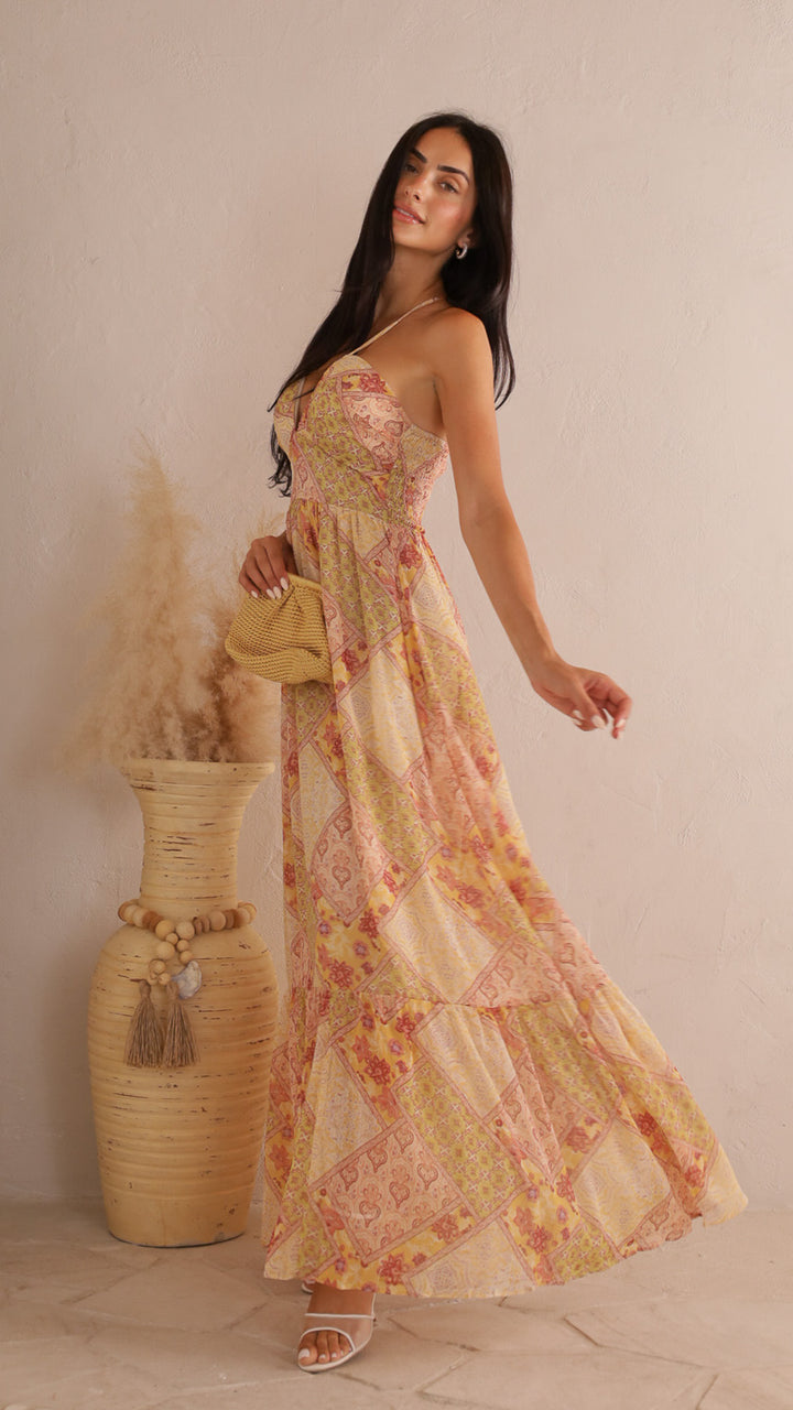 side view image 4 of Julieta Maxi Dress
