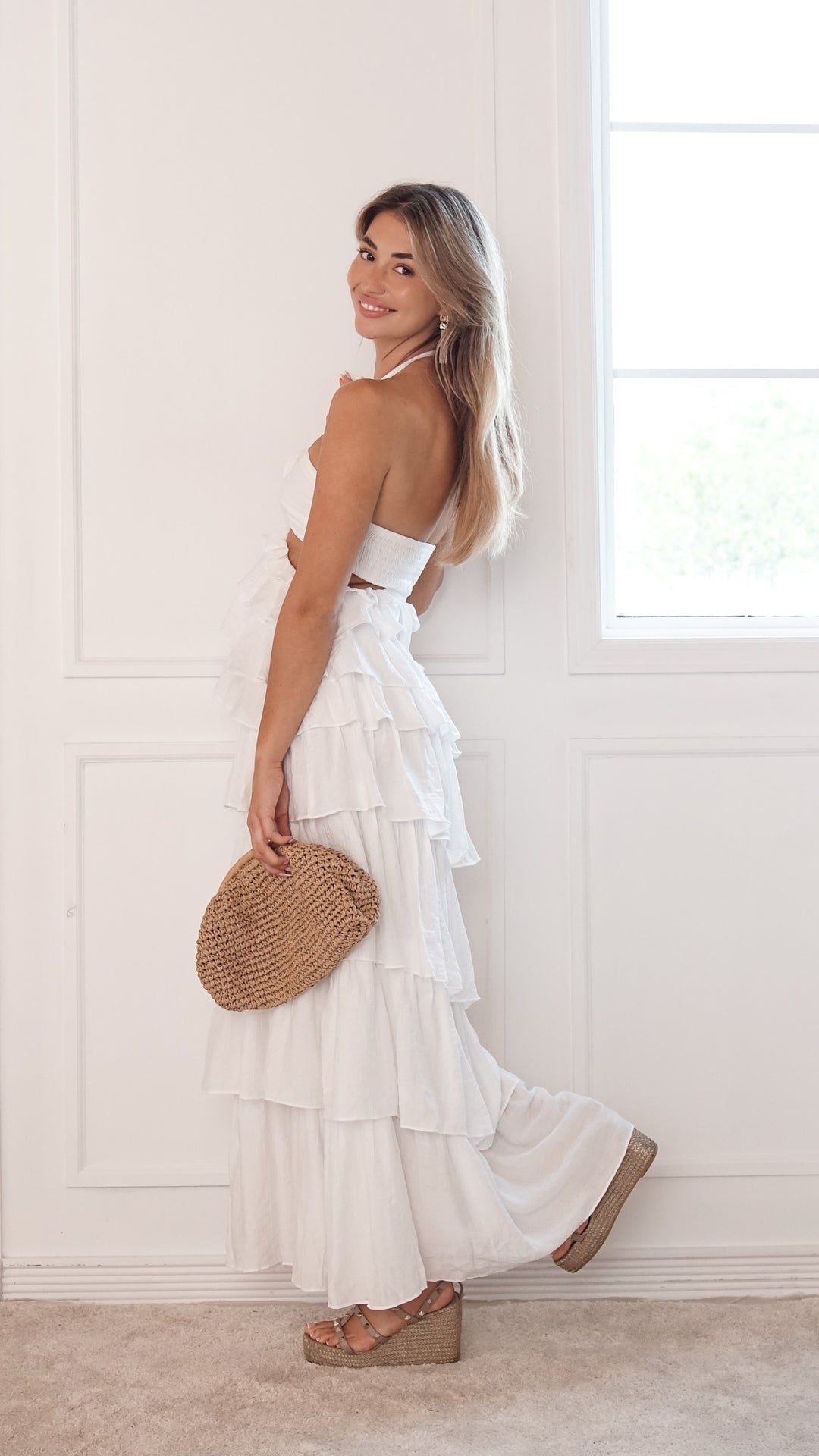 side view image 1 of Elandria Maxi Dress