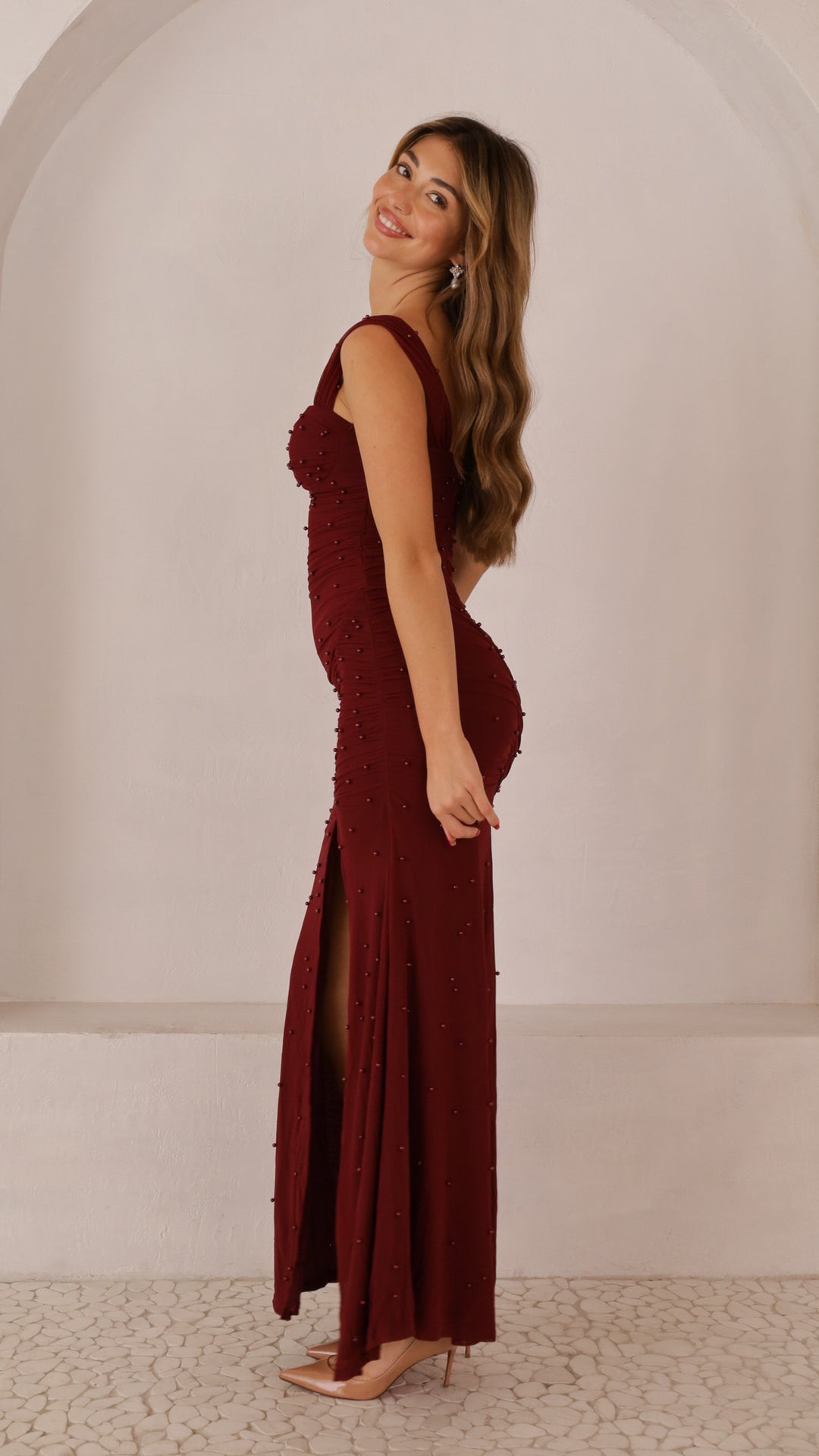 side view image 5 of Valerine Maxi Dress
