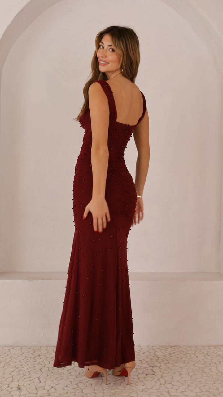 side view image 7 of Valerine Maxi Dress