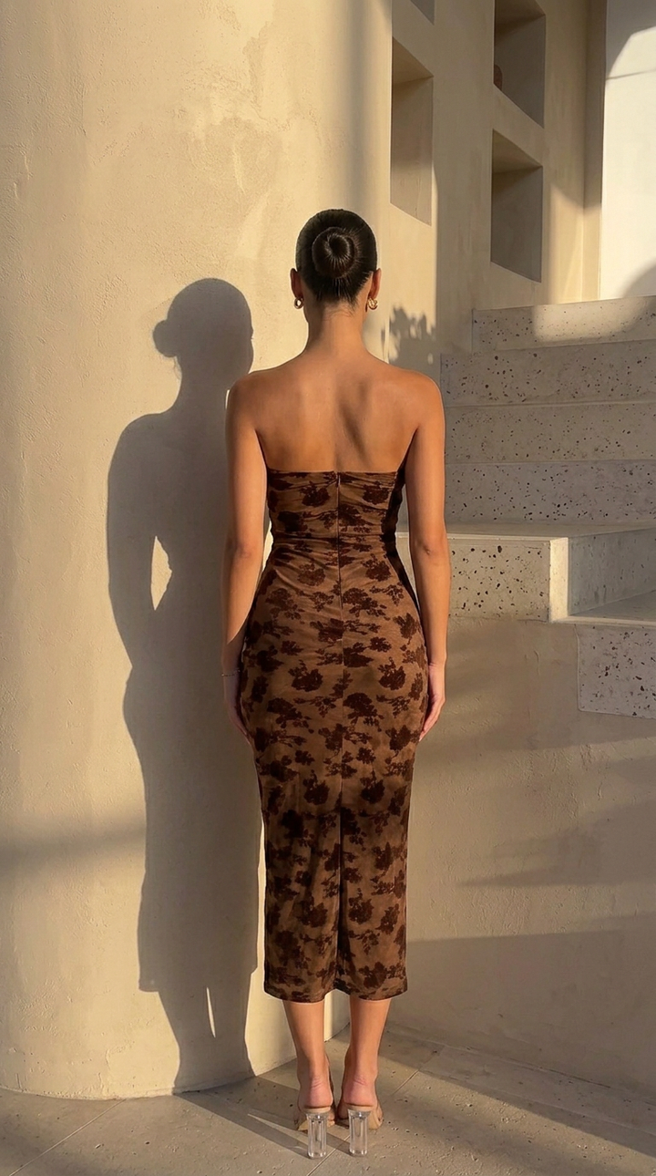 rear view image 1 of Ani Midi Dress