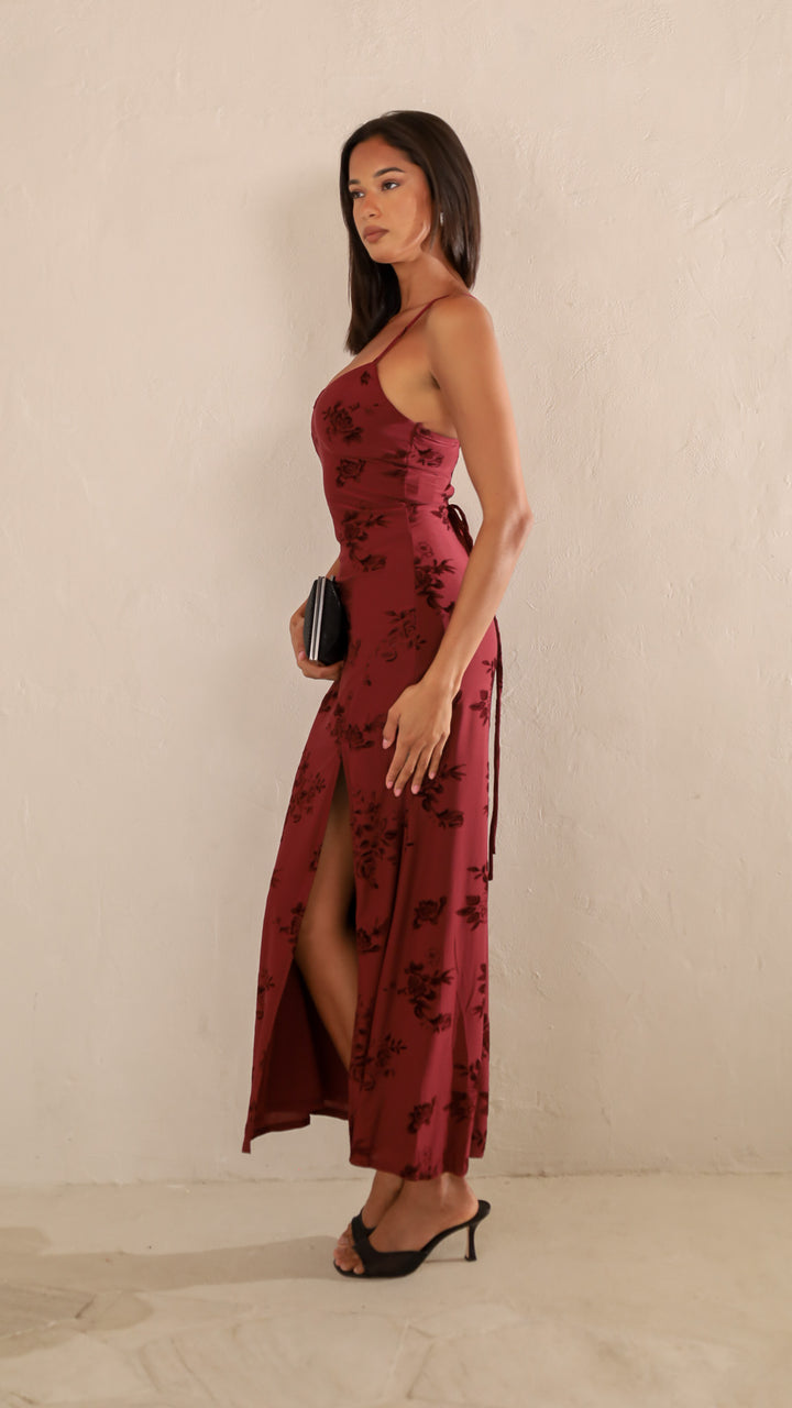 side view image 1 of Aline Midi Dress