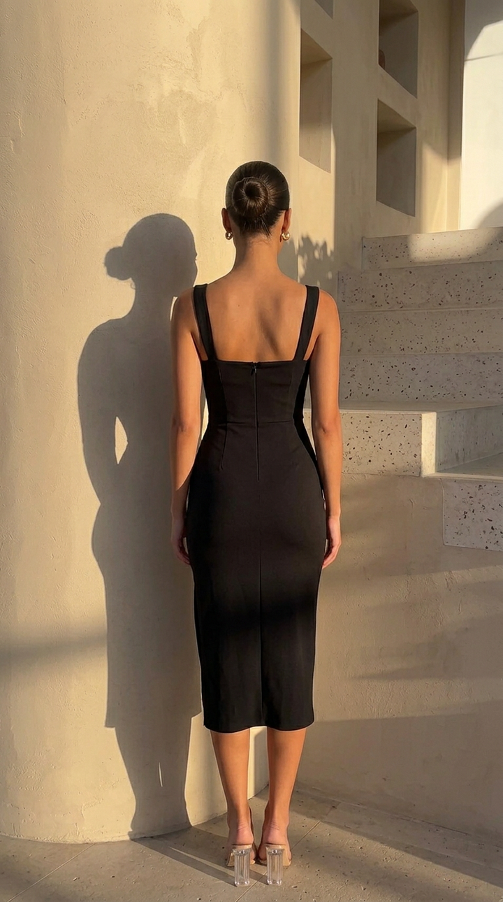rear view image 1 of Fiorela Midi Dress