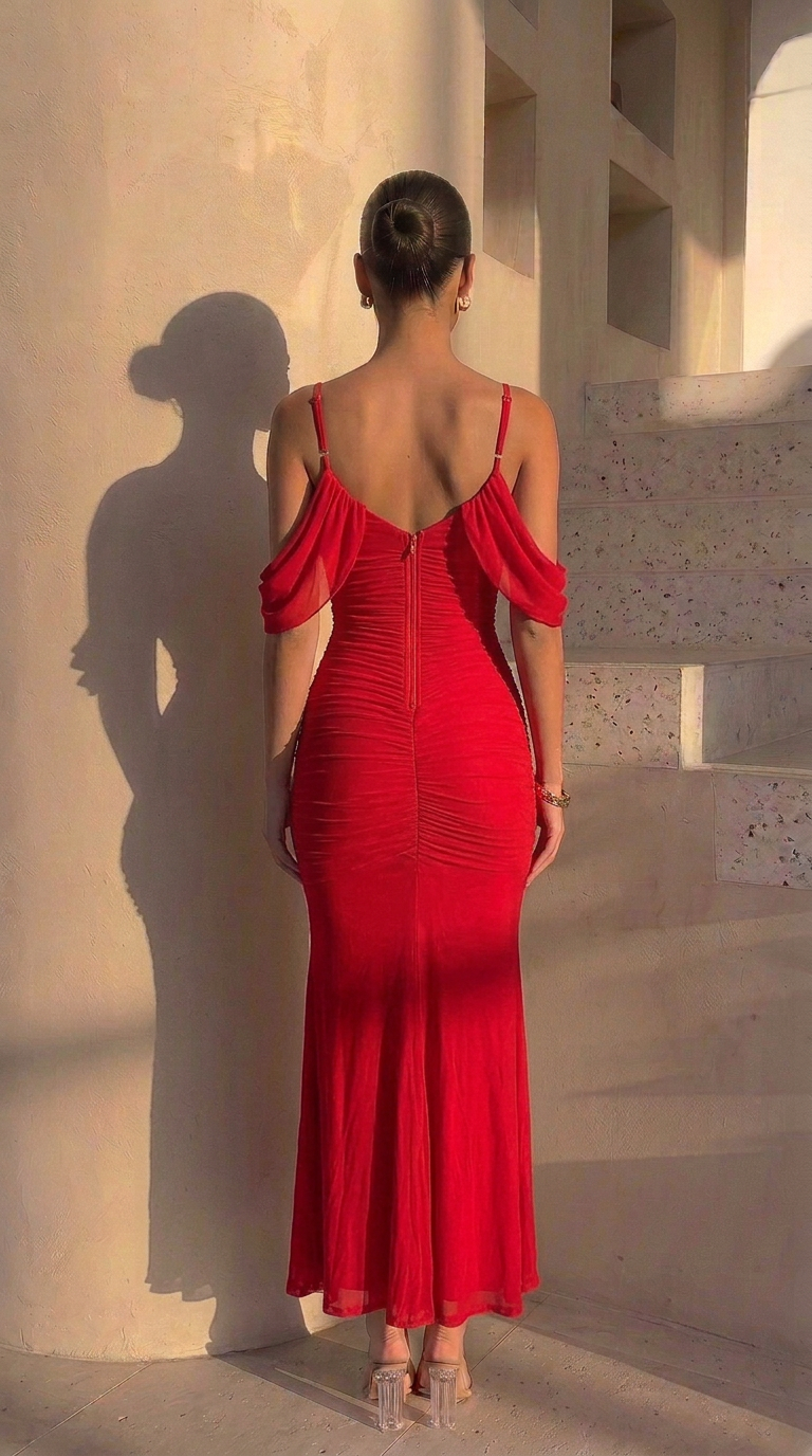 rear view image 1 of Leily Maxi Dress