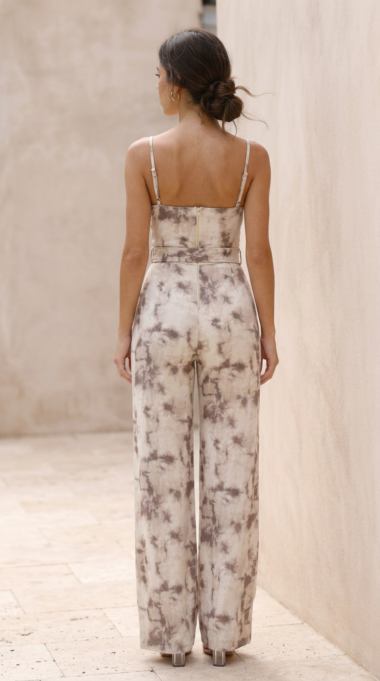 rear view image 1 of Dina Jumpsuit