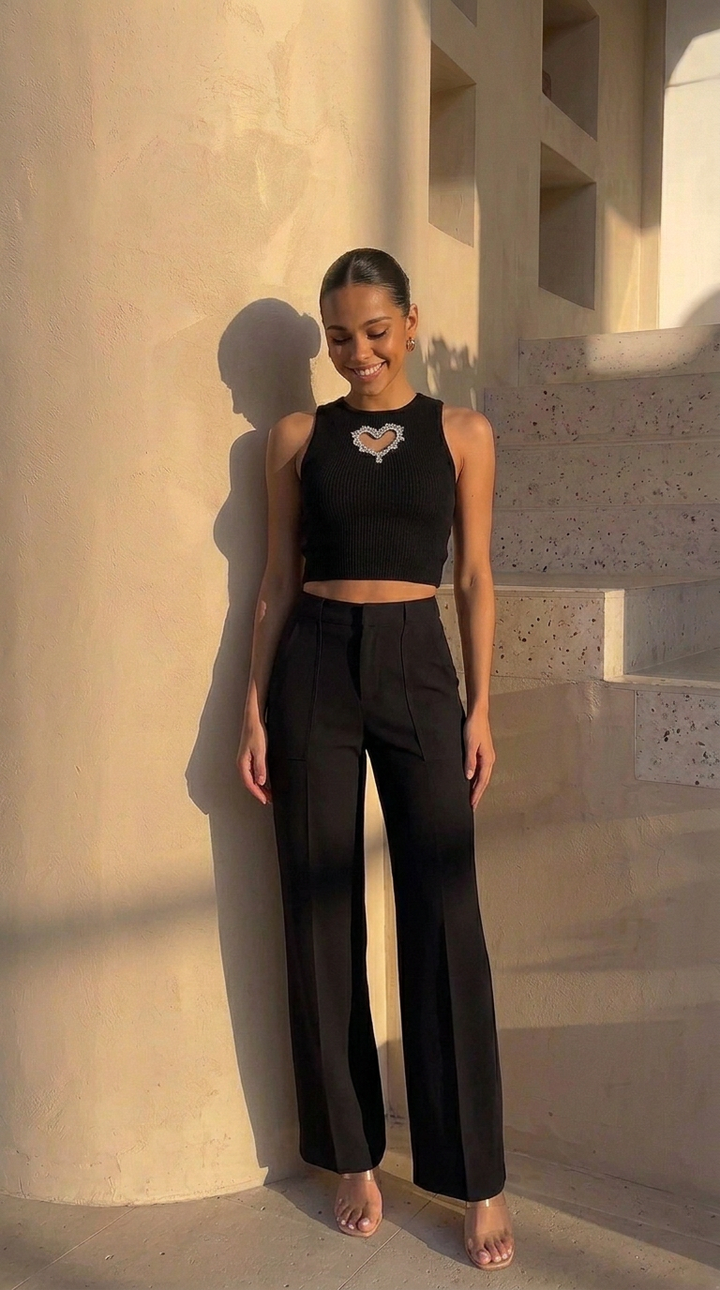 front view image 1 of Coraline Crop Top