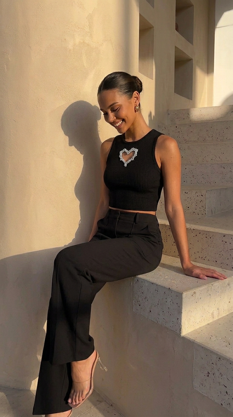 side view image 1 of Coraline Crop Top