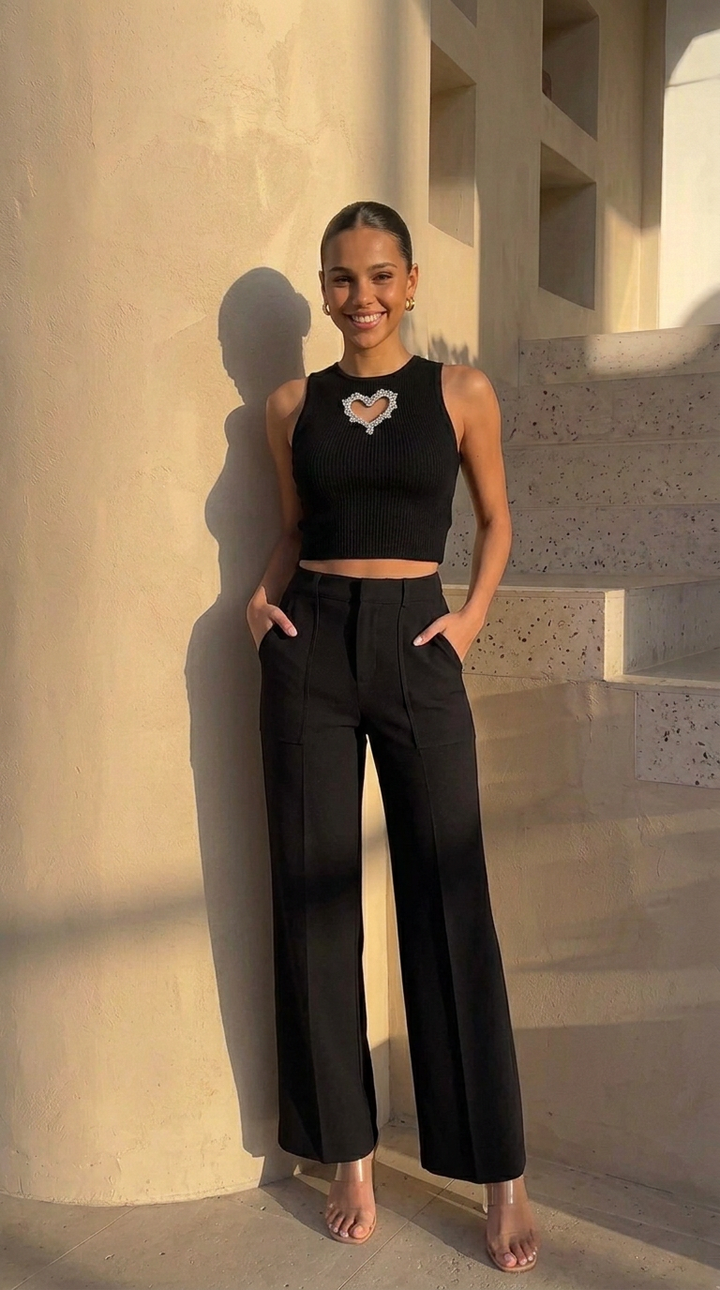 front view image 3 of Coraline Crop Top
