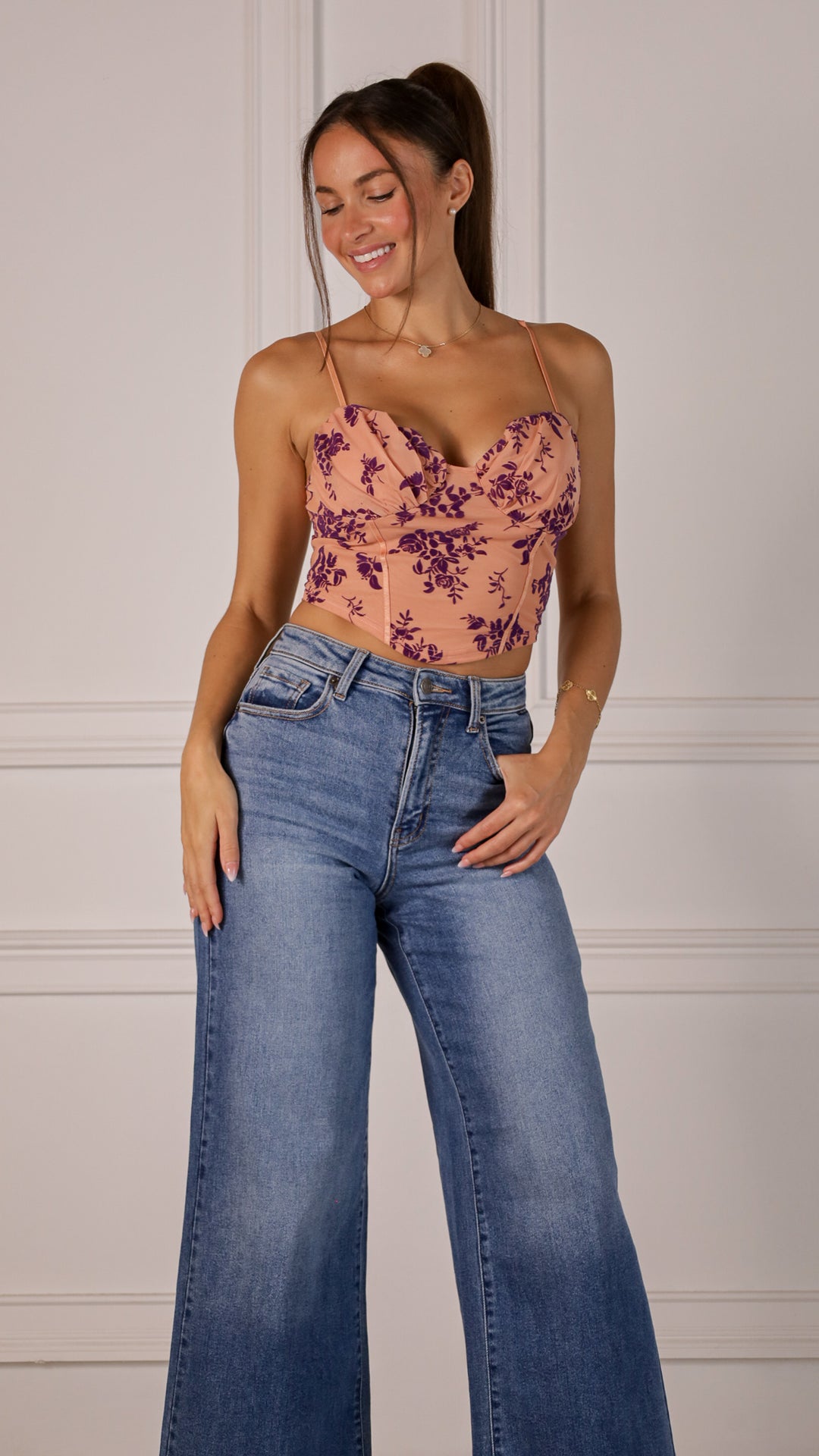 front view image 4 of Orlisse Bustier Top