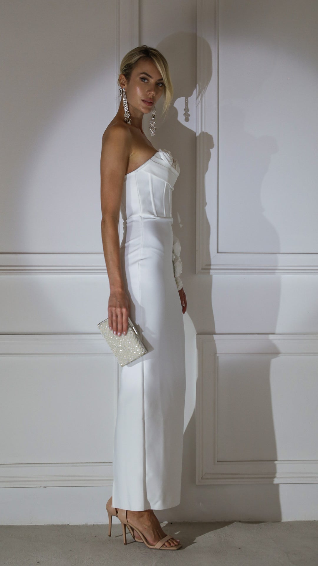 side view image 3 of Olivienne Gown