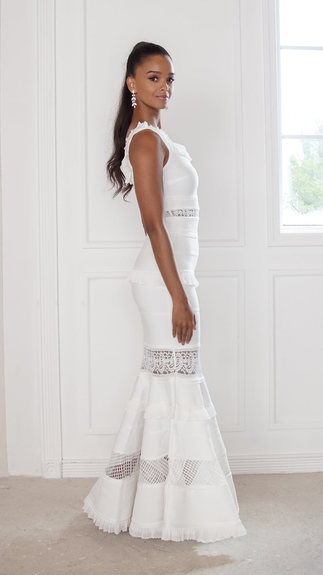 side view image 1 of Marcella Maxi Dress