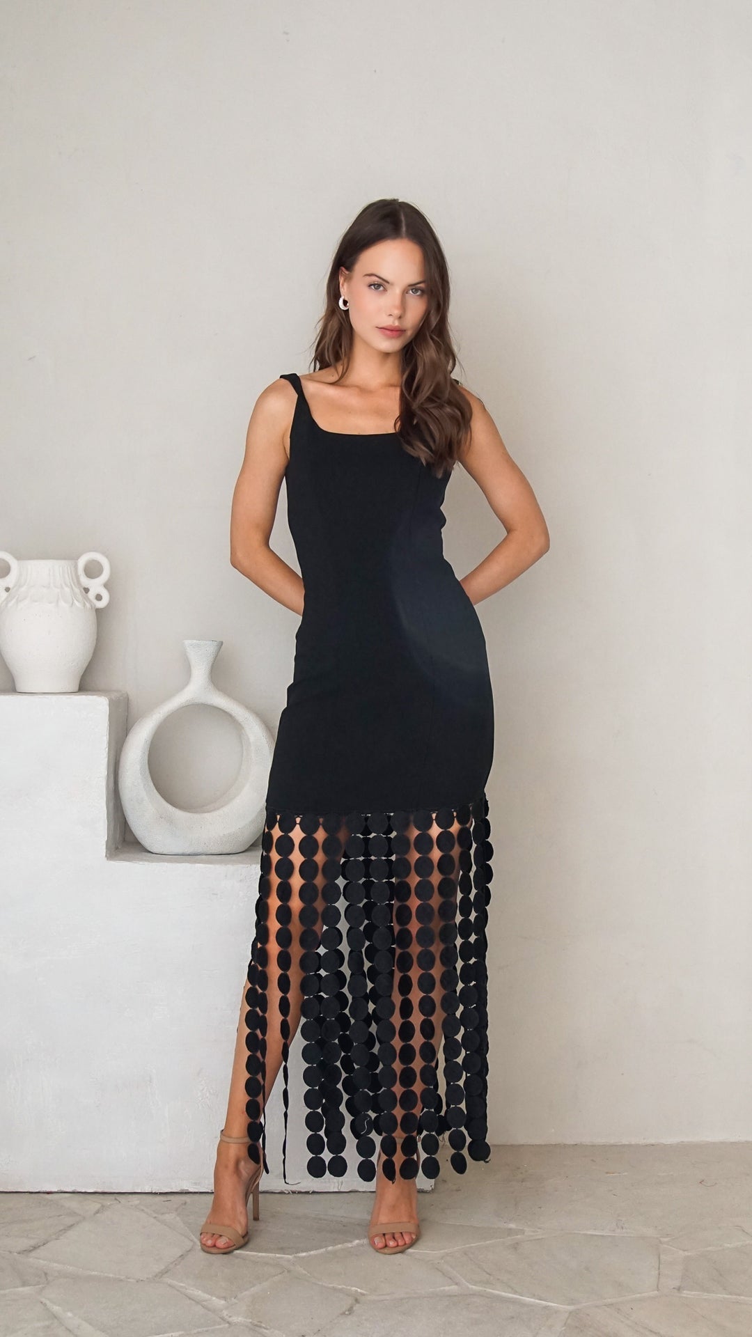 front view image 1 of Asniel Maxi Dress