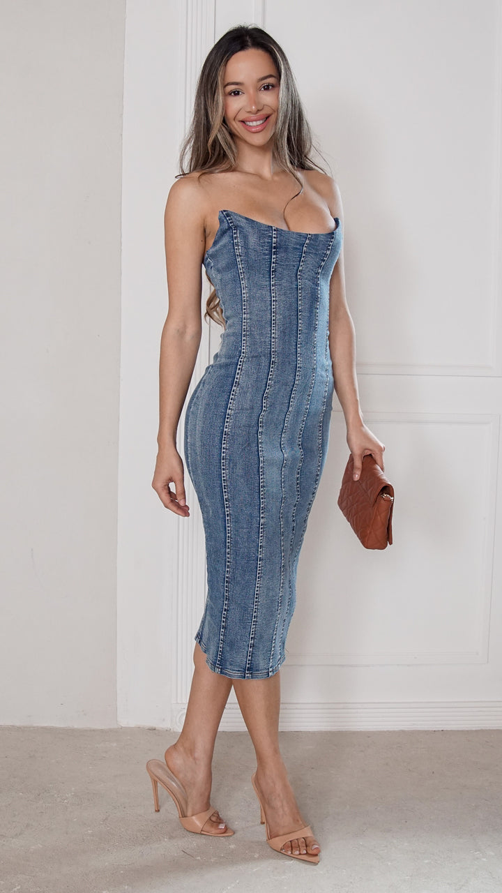 side view image 1 of Selene Midi Dress