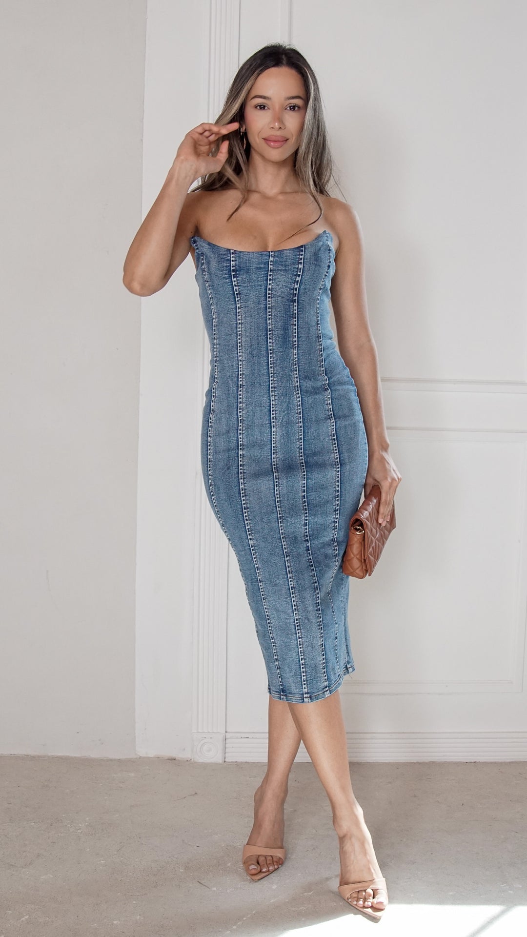 Selene Midi Dress – Steps New York