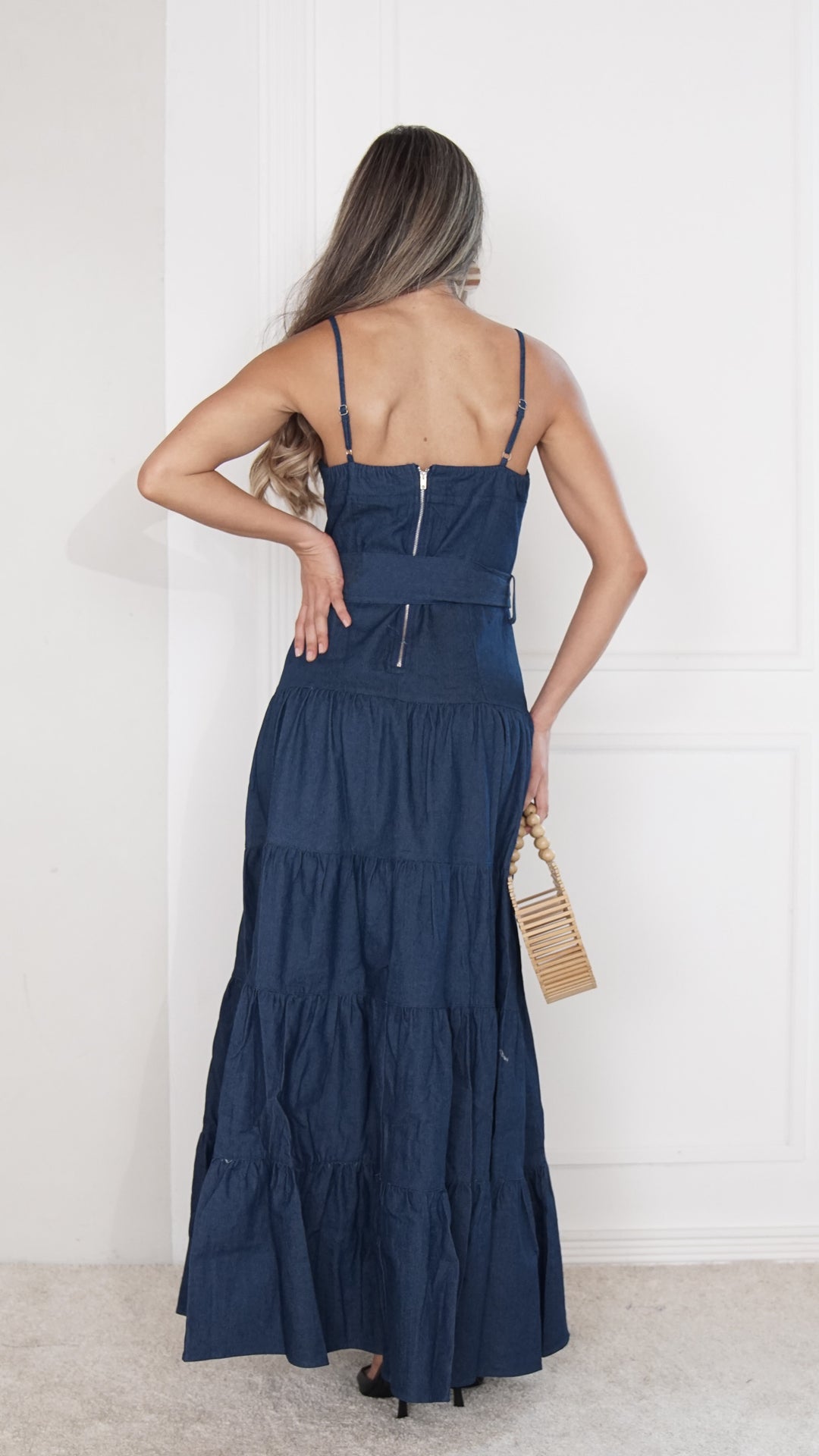 rear view image 1 of Rain Maxi Dress