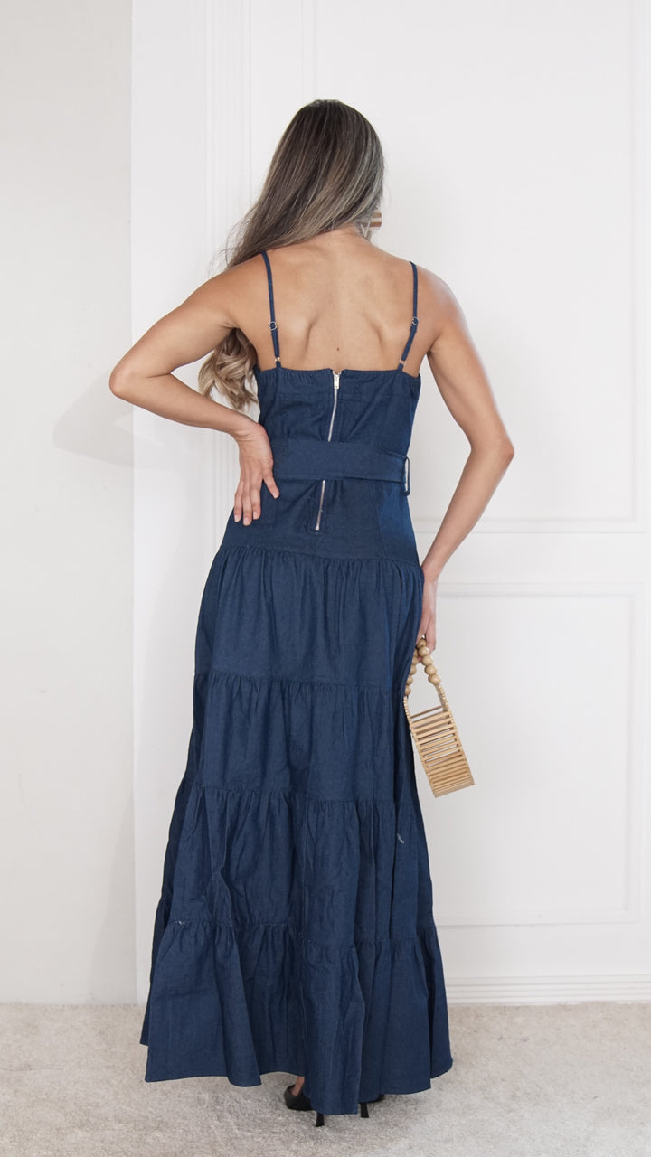 rear view image 1 of Rain Maxi Dress