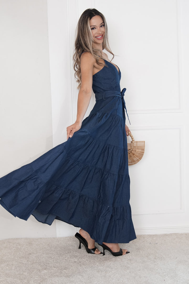 side view image 1 of Rain Maxi Dress
