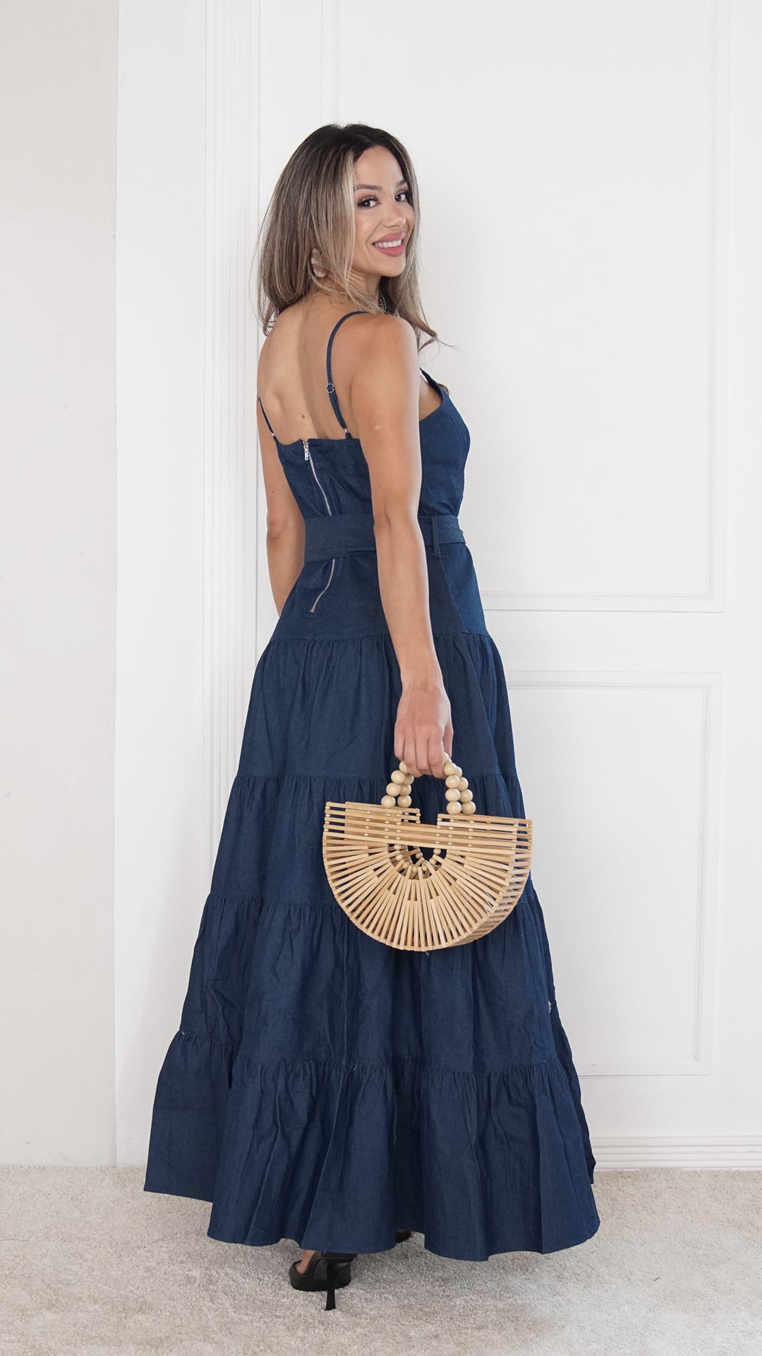 side view image 3 of Rain Maxi Dress