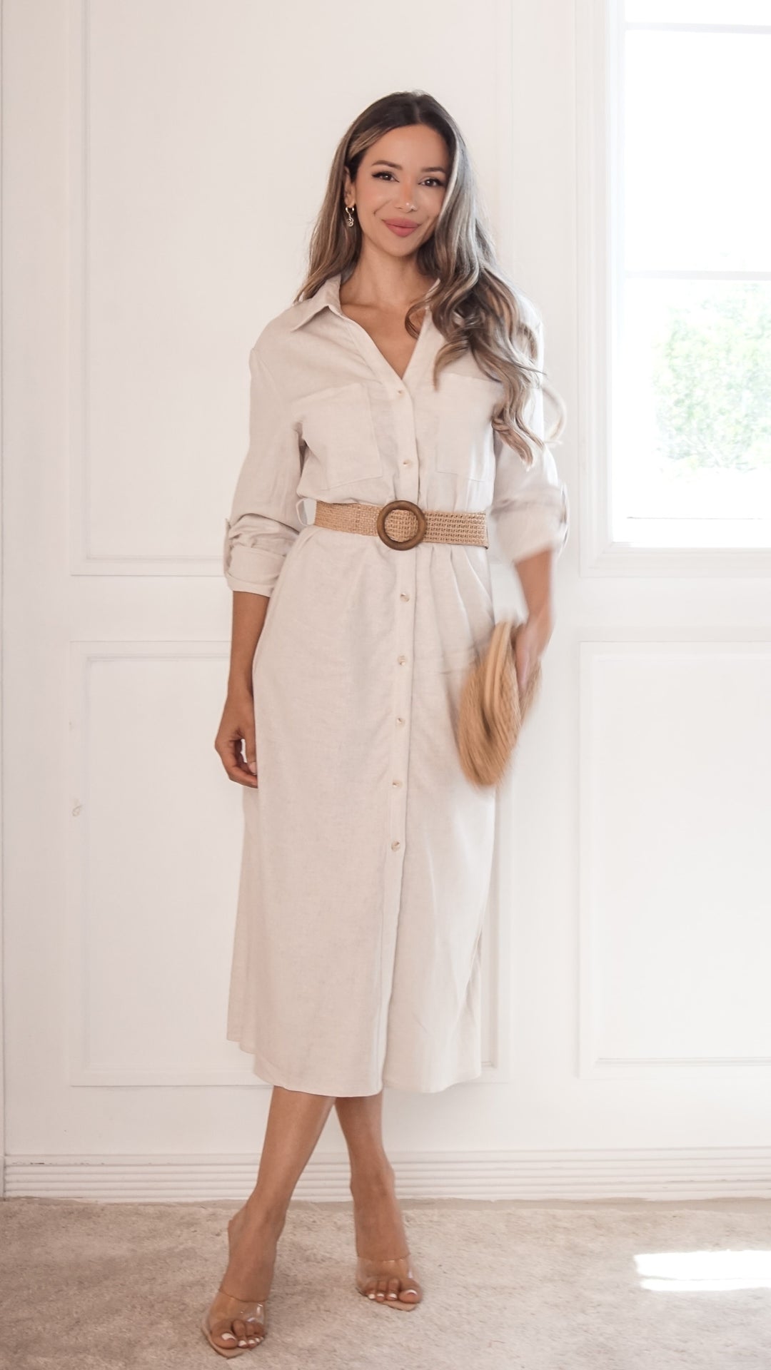 front view image 1 of Beverly Midi Dress