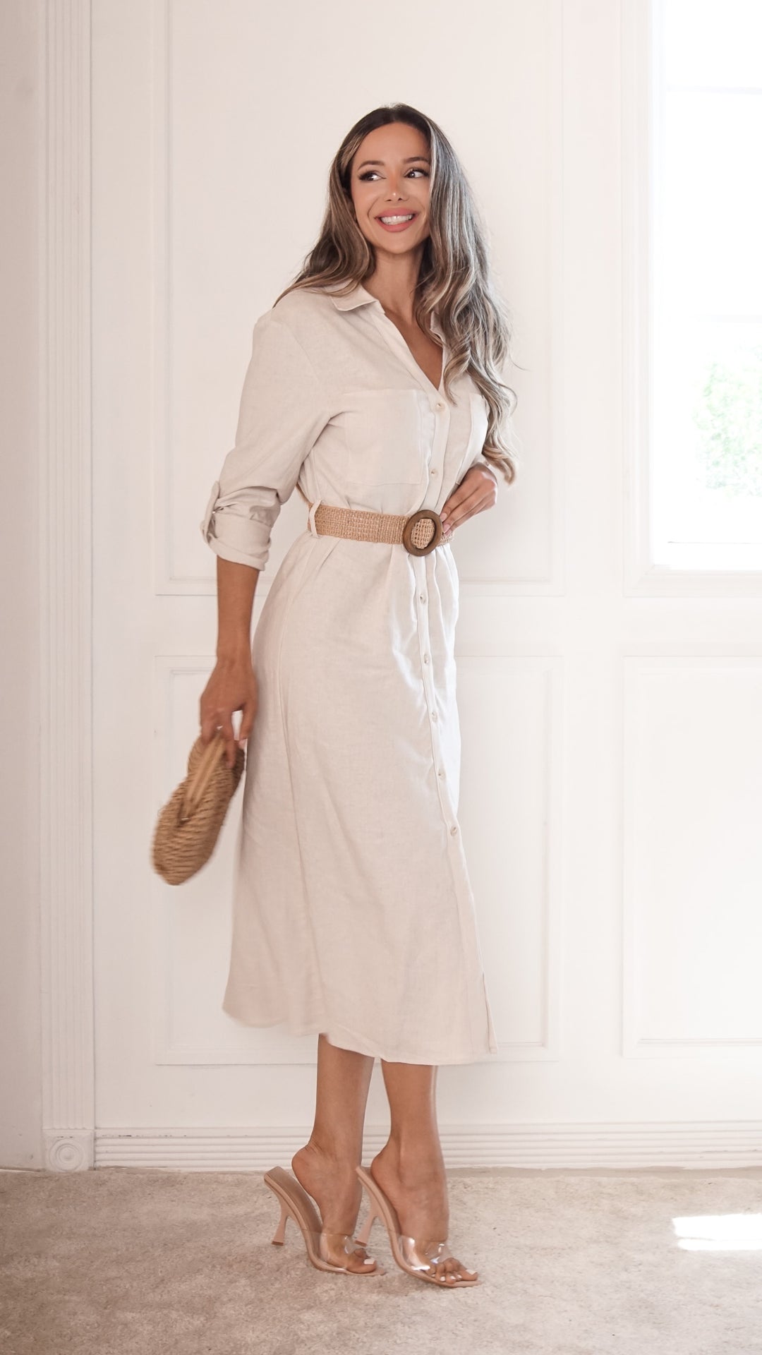 side view image 1 of Beverly Midi Dress