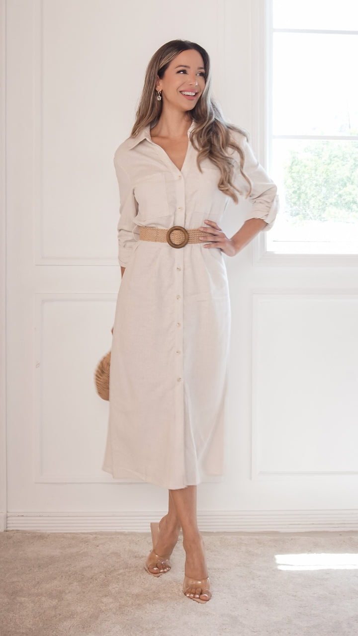 front view image 2 of Beverly Midi Dress