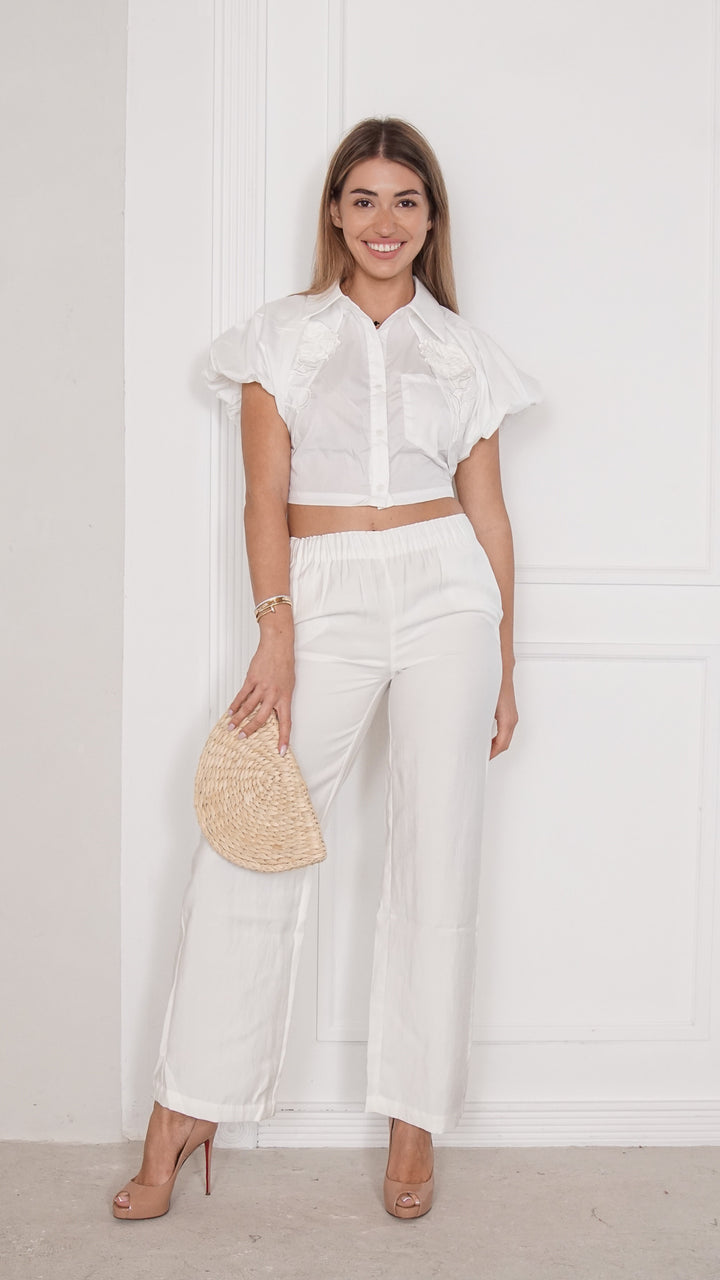 front view image 1 of Evania Palazzo Pants