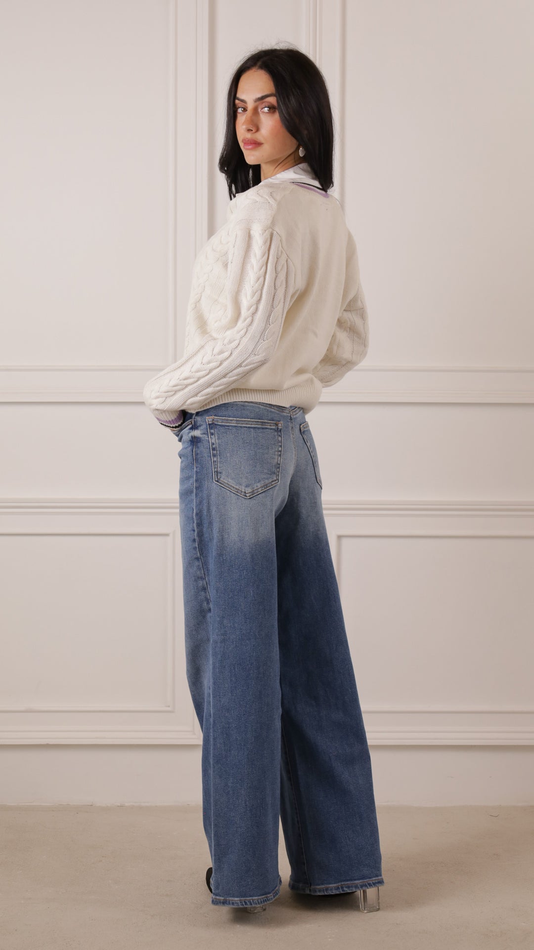 rear view image 1 of Kairi Sweater