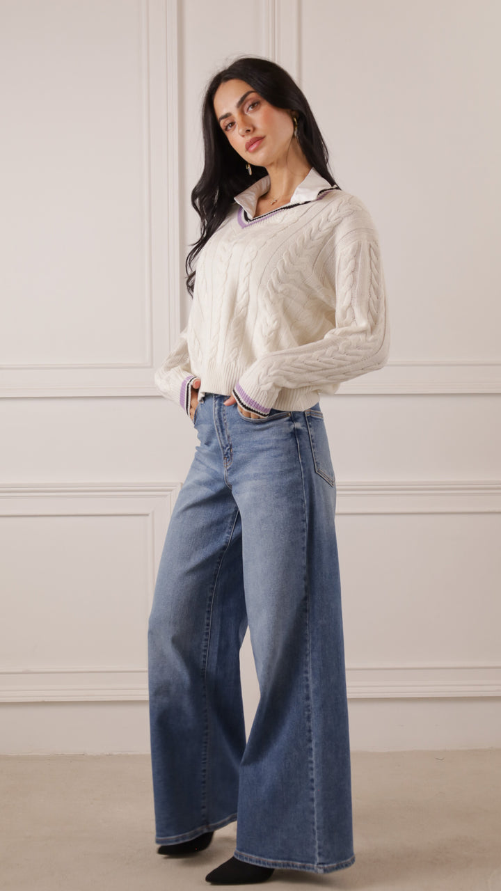 side view image 1 of Kairi Sweater