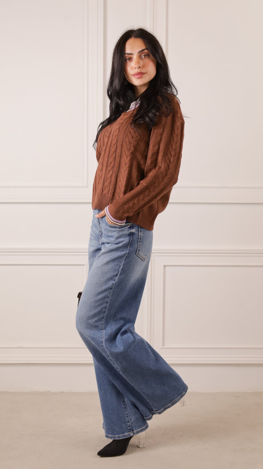 side view image 2 of Kairi Sweater