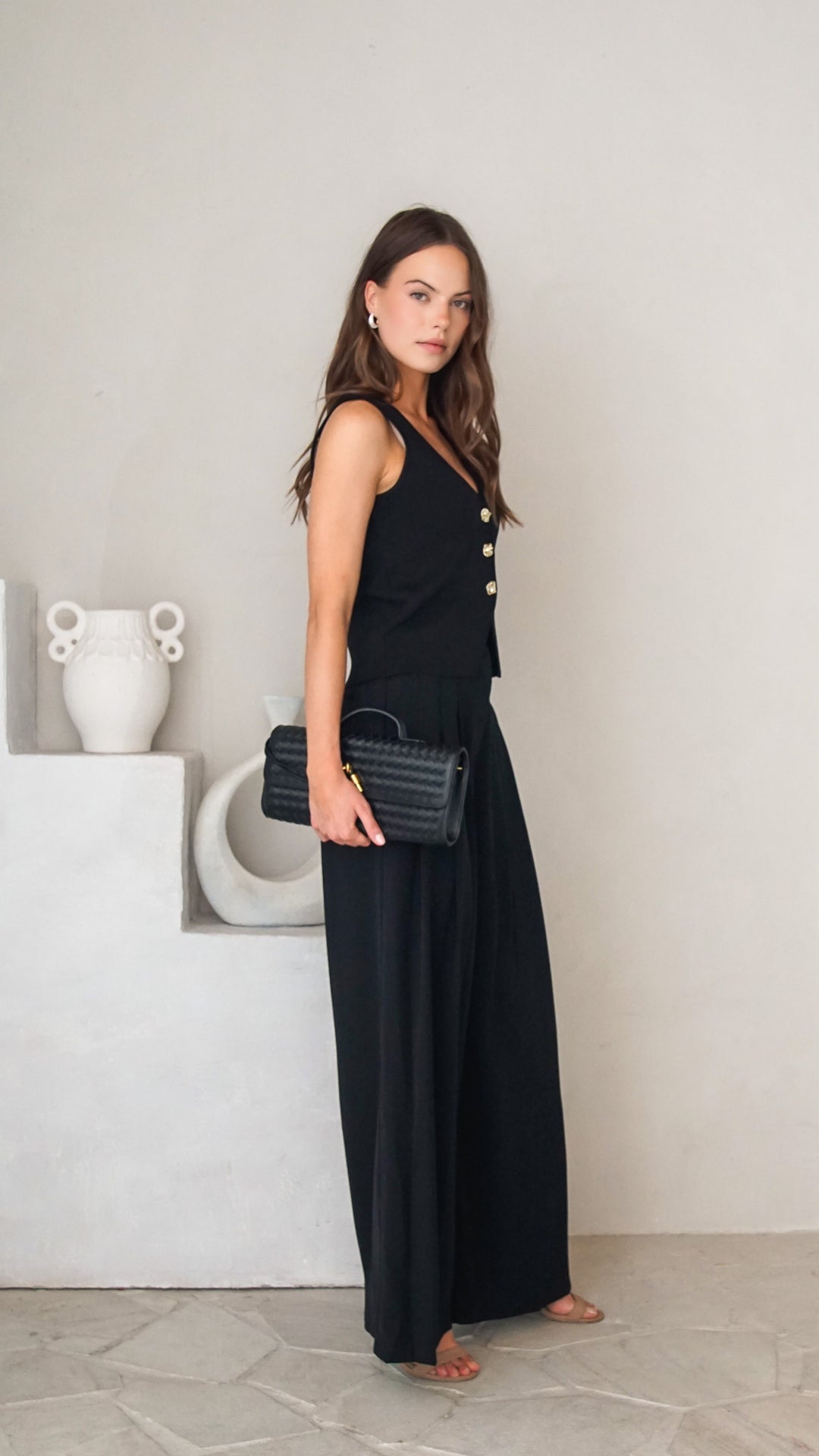 side view image 1 of Selene Sleeveless Top