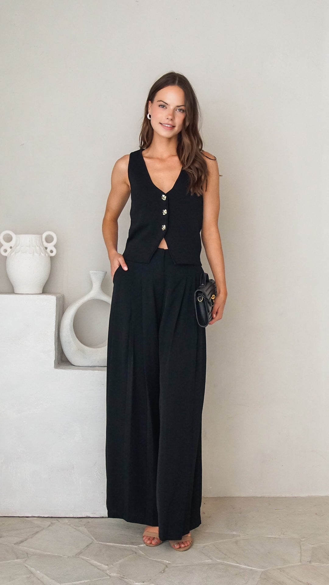 front view image 2 of Selene Sleeveless Top