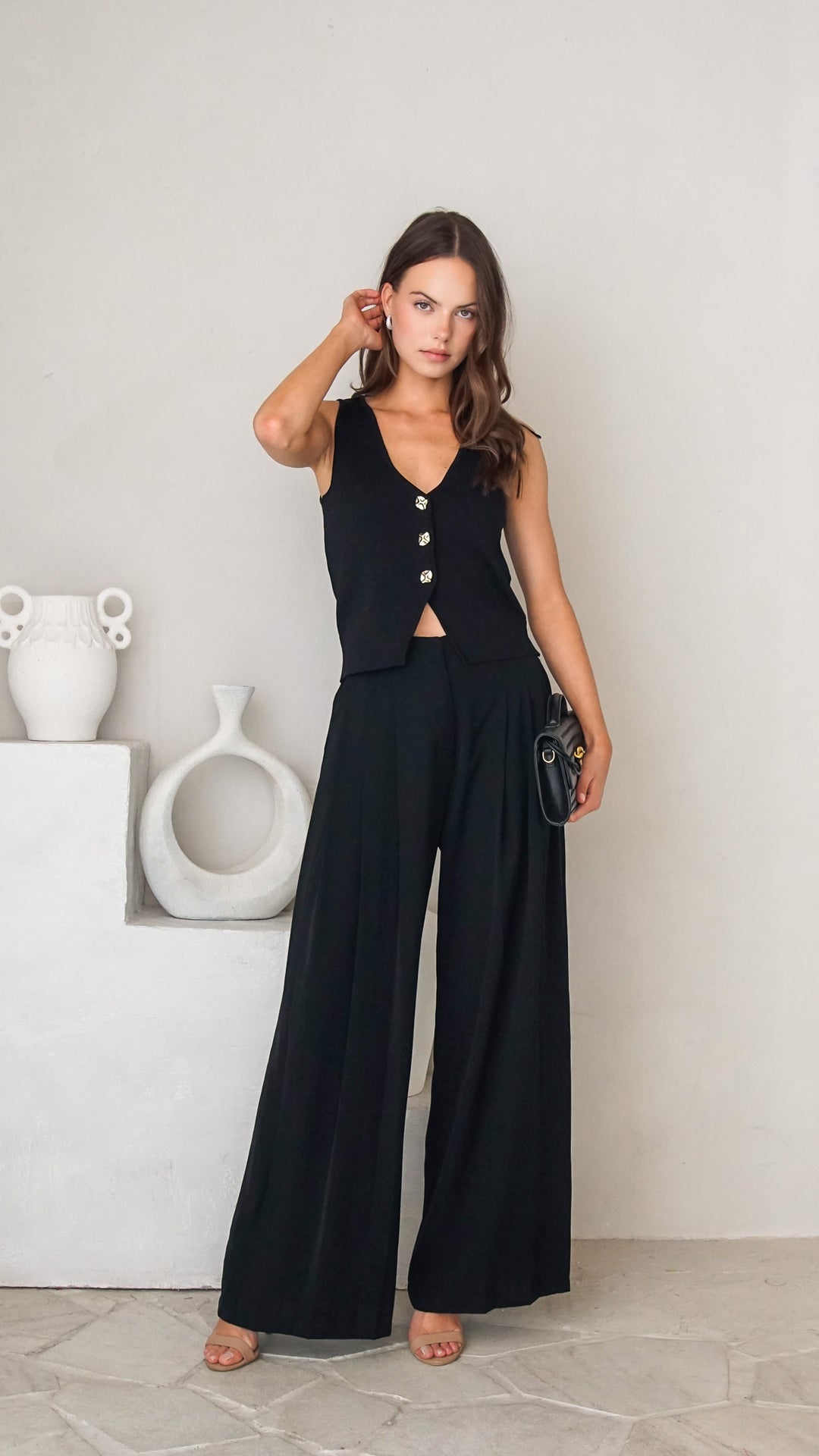 front view image 3 of Selene Sleeveless Top