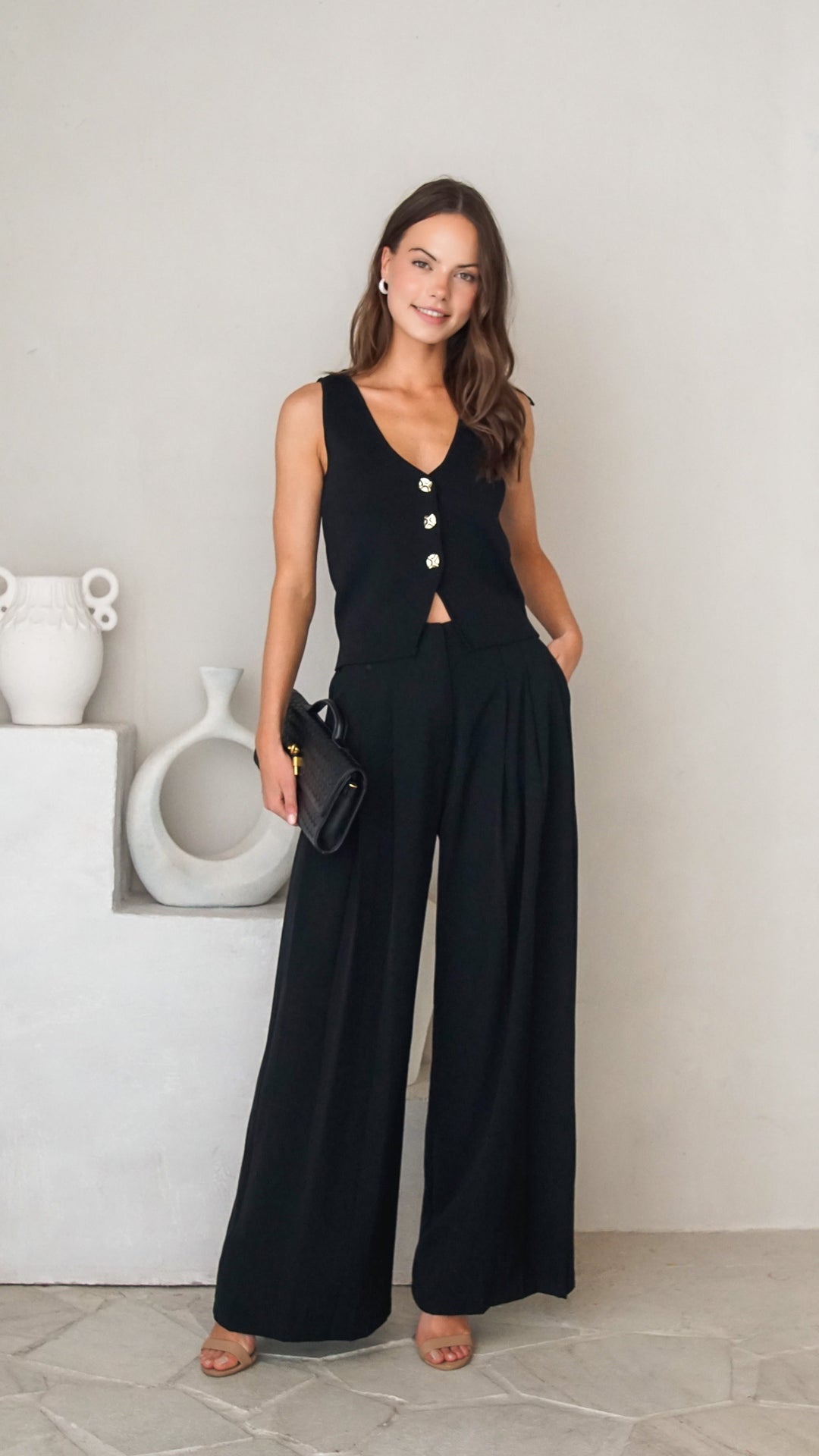 front view image 4 of Selene Sleeveless Top