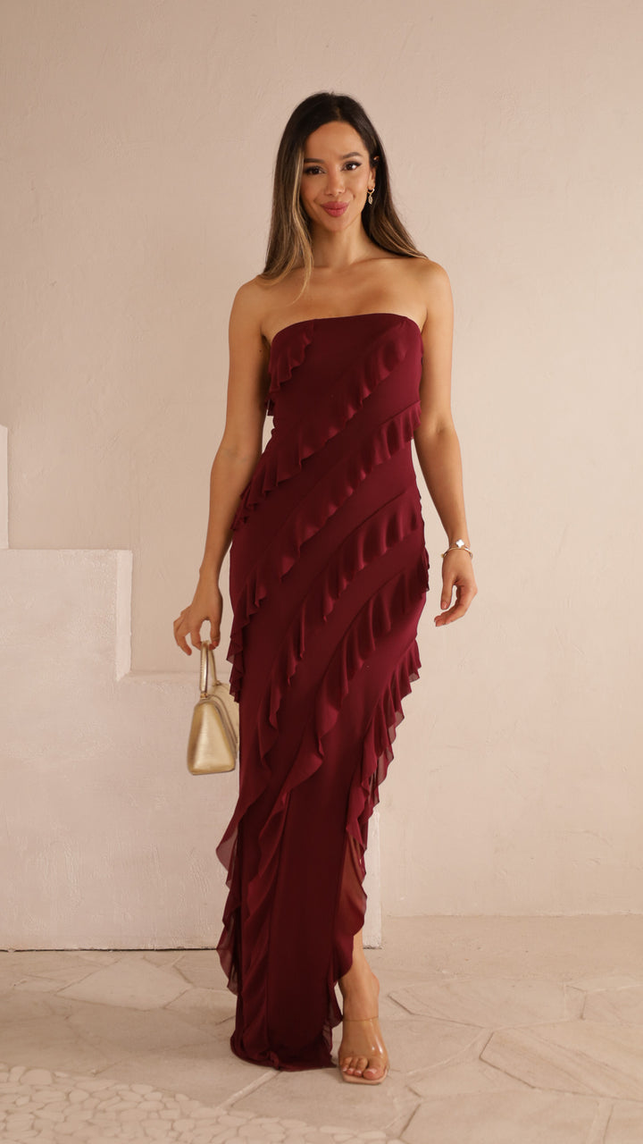 front view image 1 of Rivana Maxi Dress