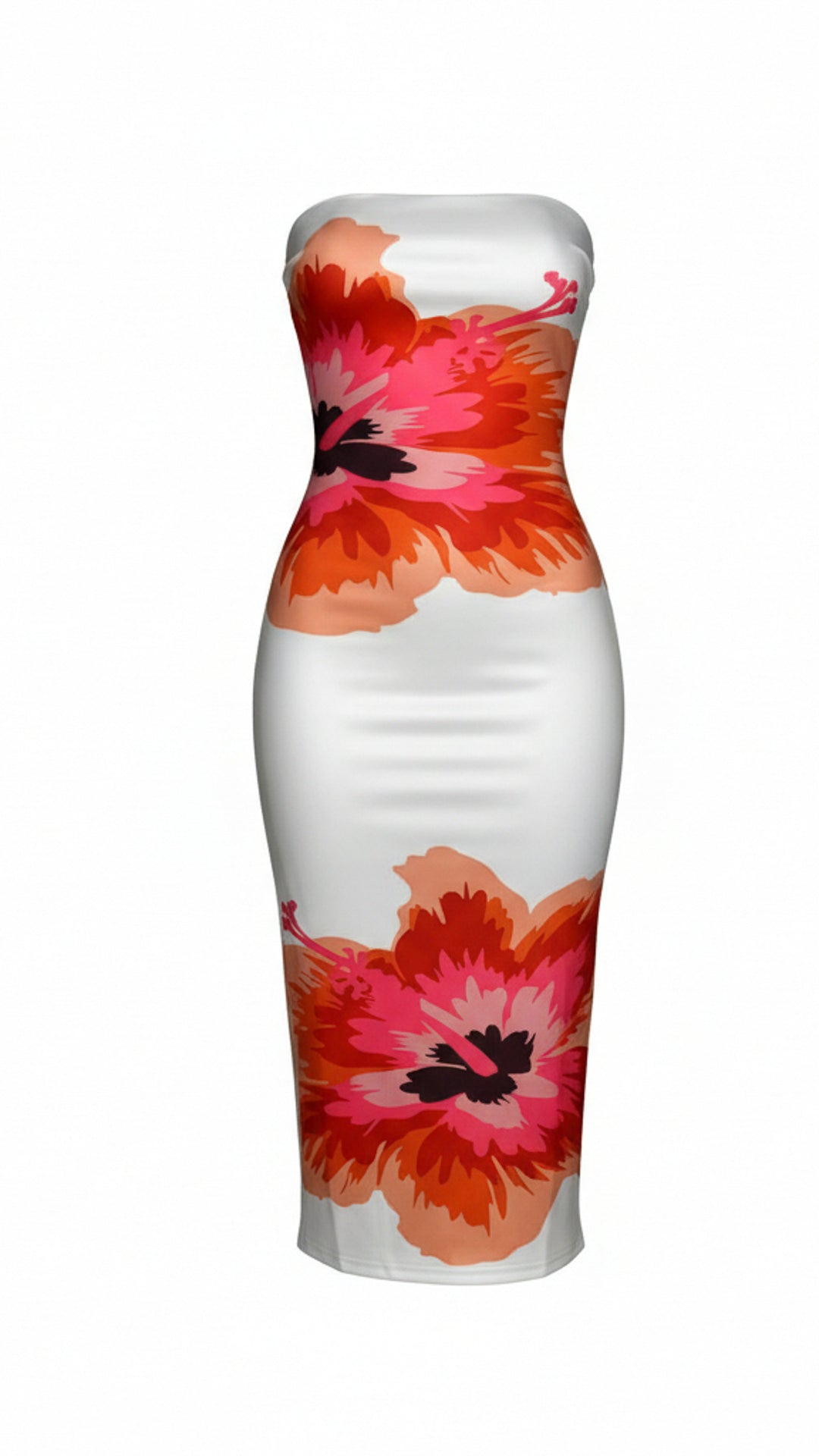 front view image 2 of Solara Strapless Maxi Dress