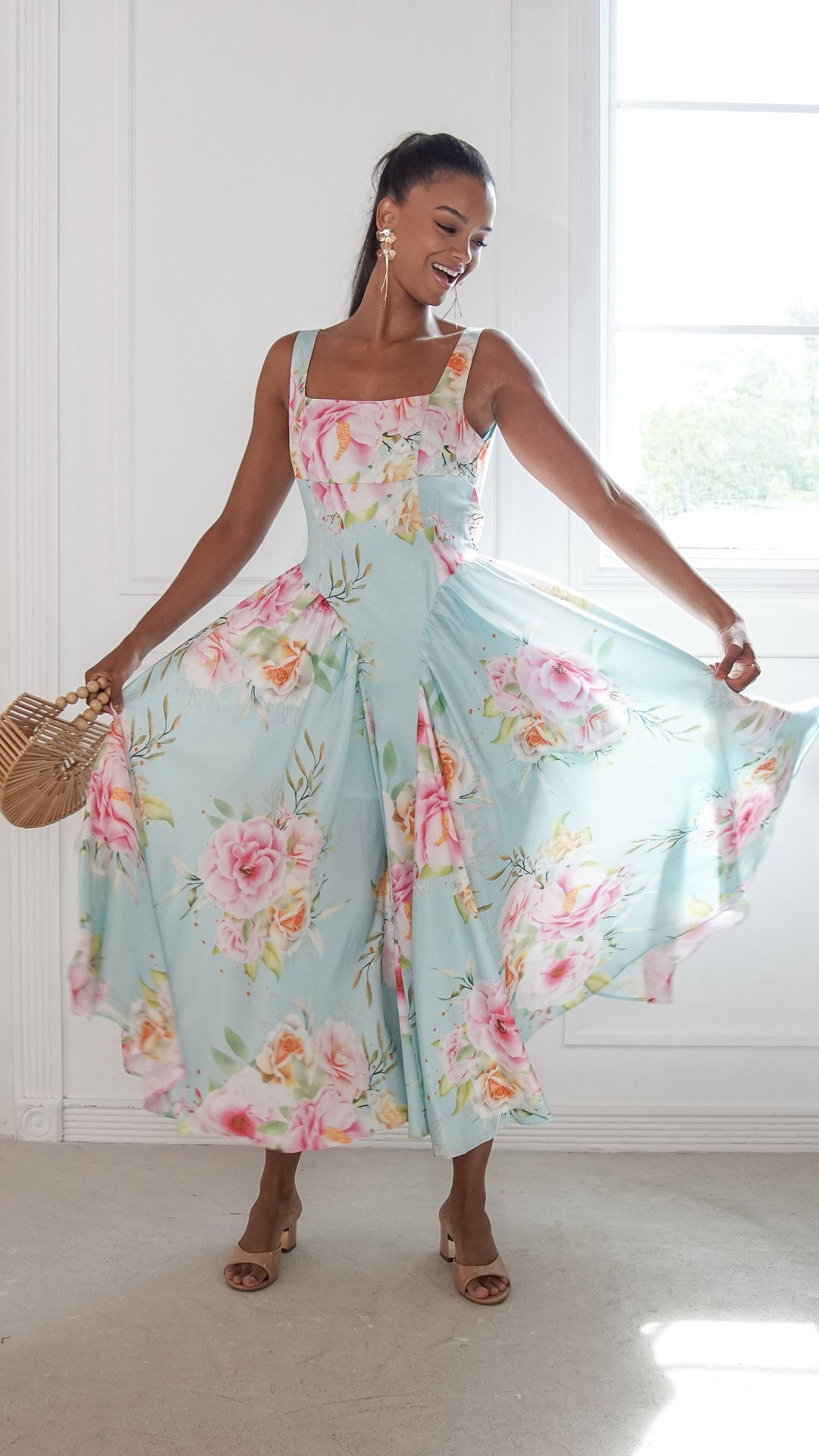 front view image 3 of Alina Midi Dress
