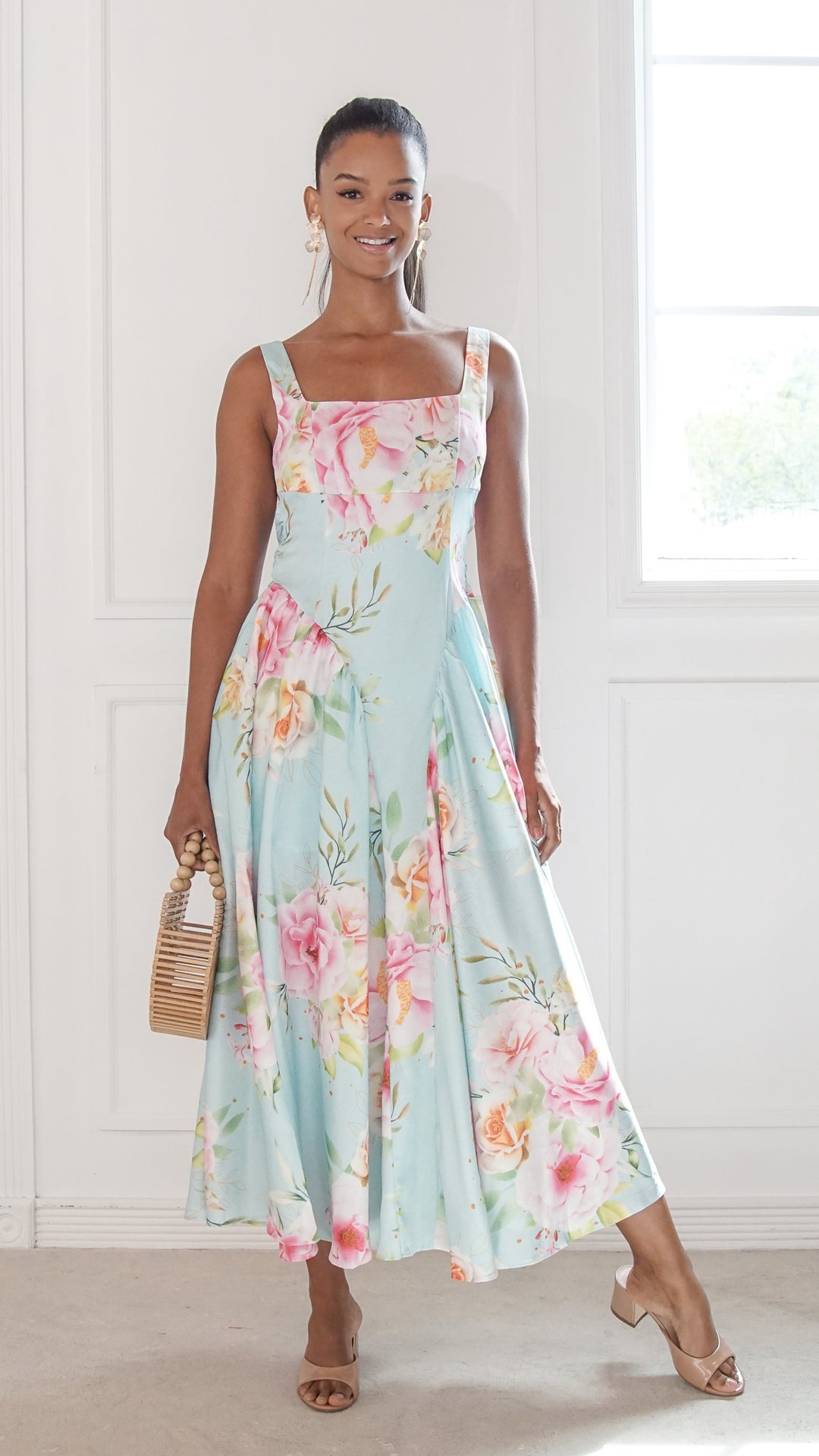 front view image 4 of Alina Midi Dress