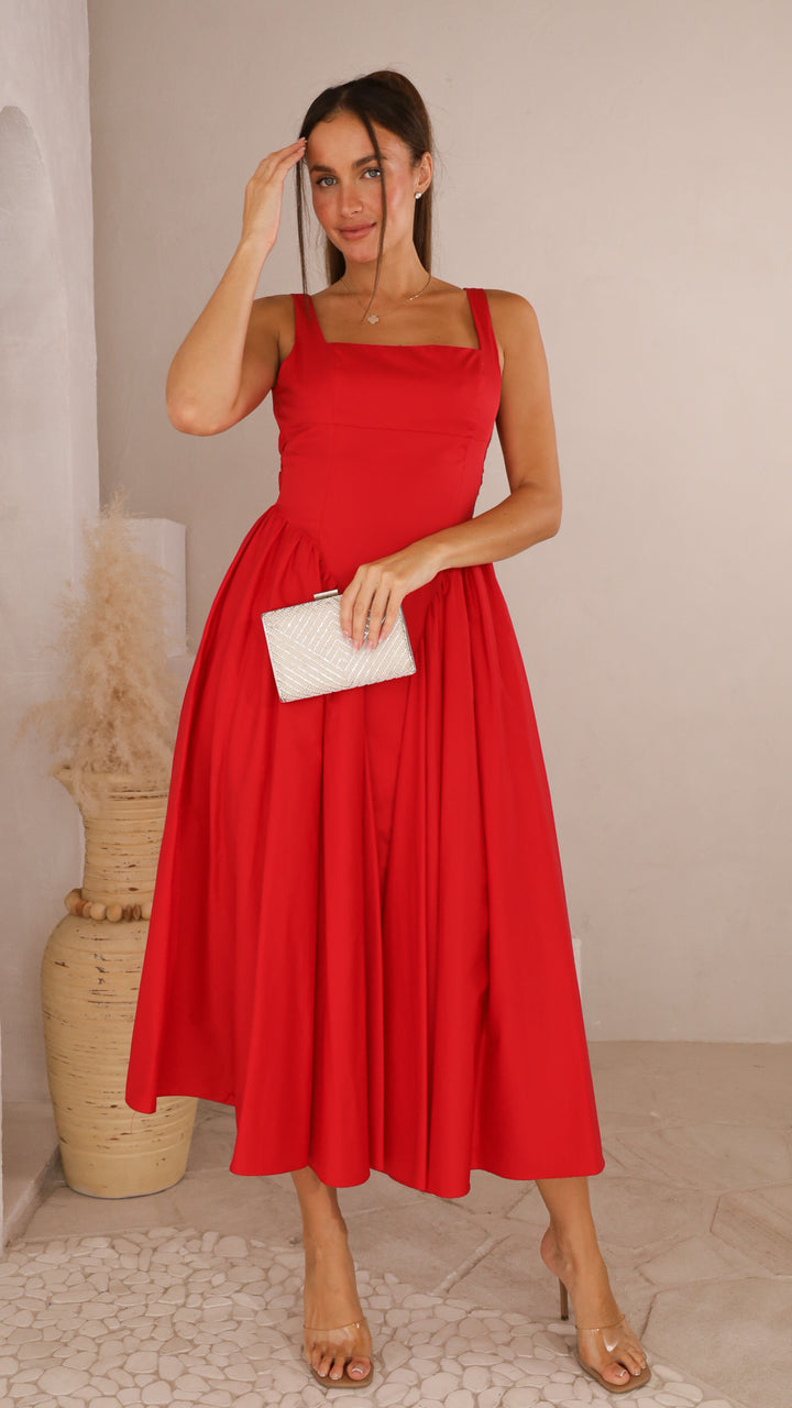 front view image 3 of Ken Midi Dress