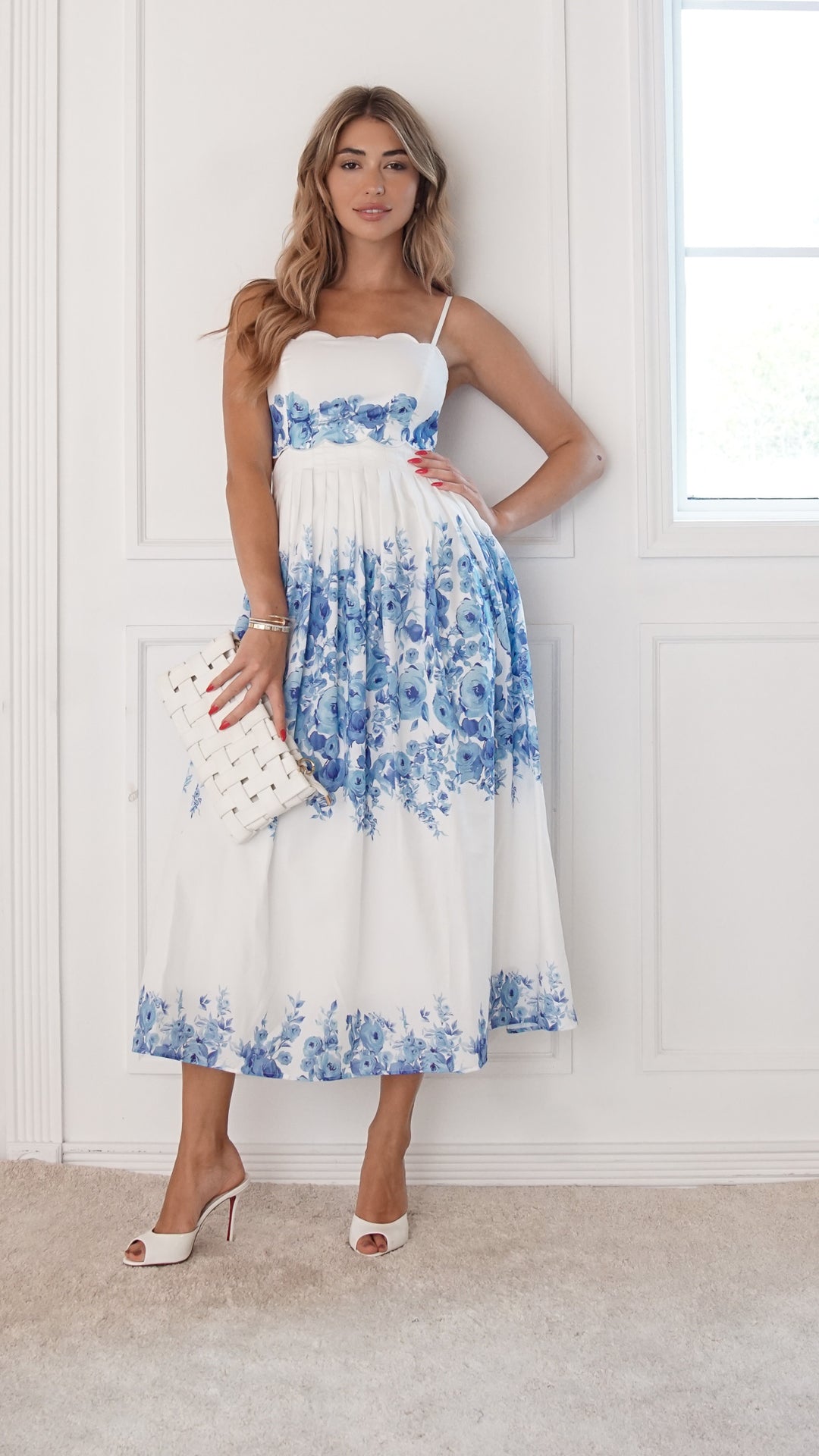 front view image 4 of Elora Midi Dress