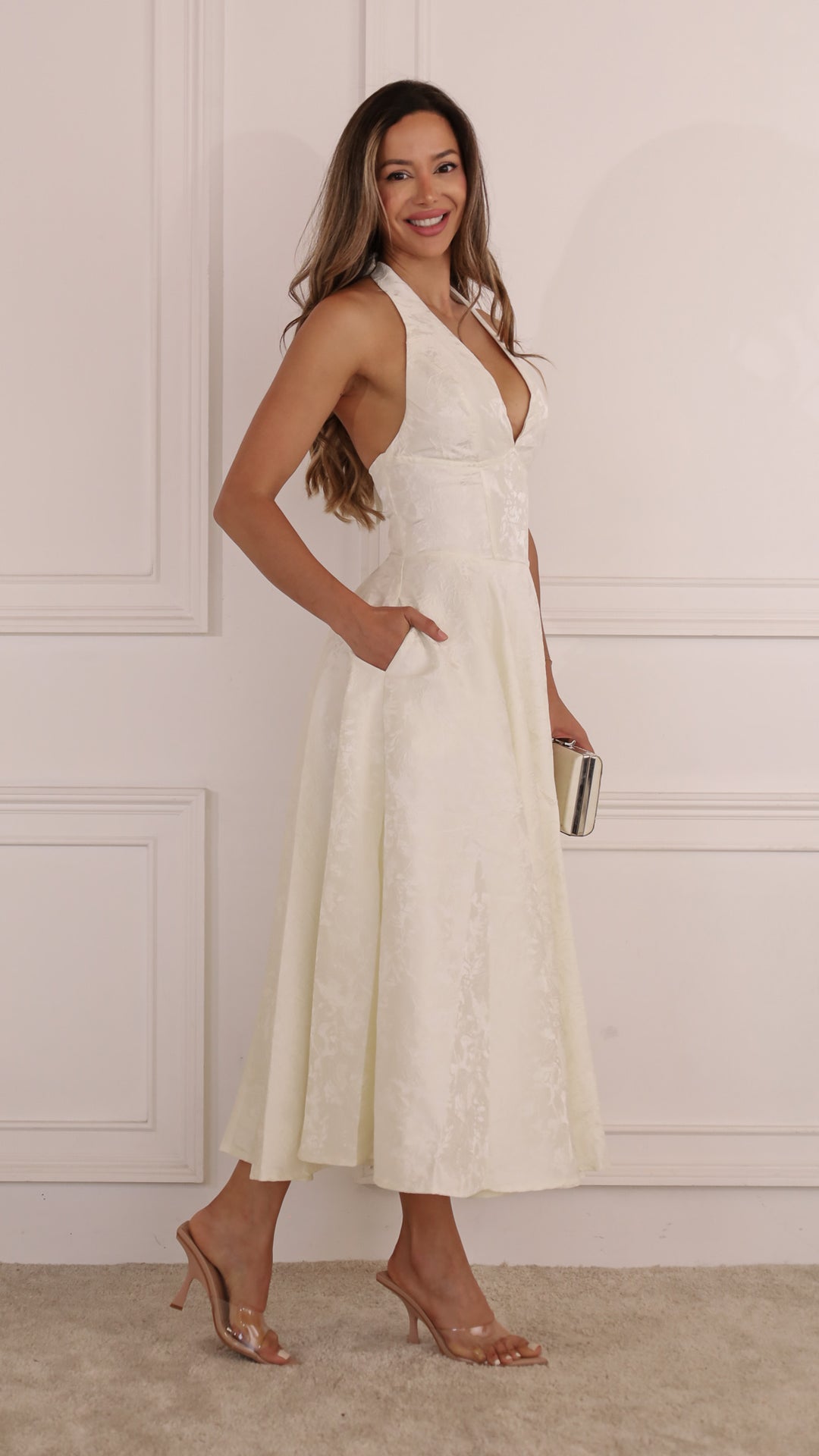 side view image 1 of Teale Midi Dress