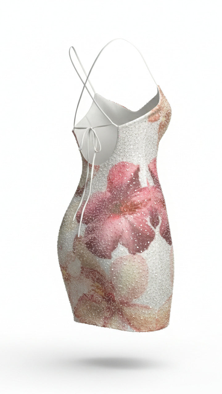 side view image 1 of Flora Mini Dress