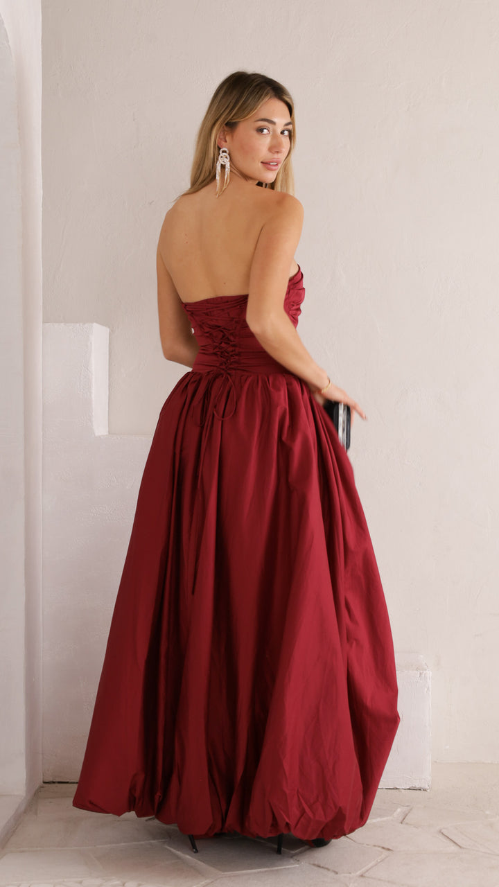 rear view image 1 of Yole' Maxi Dress