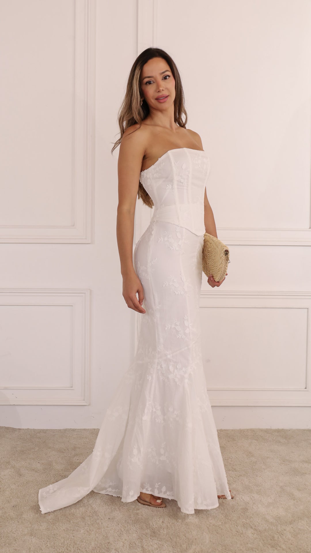side view image 1 of Vreyen Maxi Dress