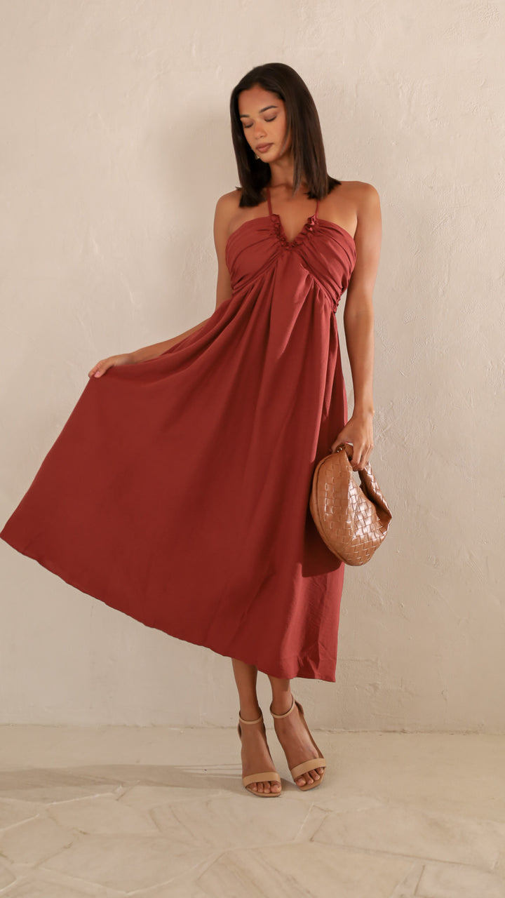 front view image 1 of Yandel Midi Dress