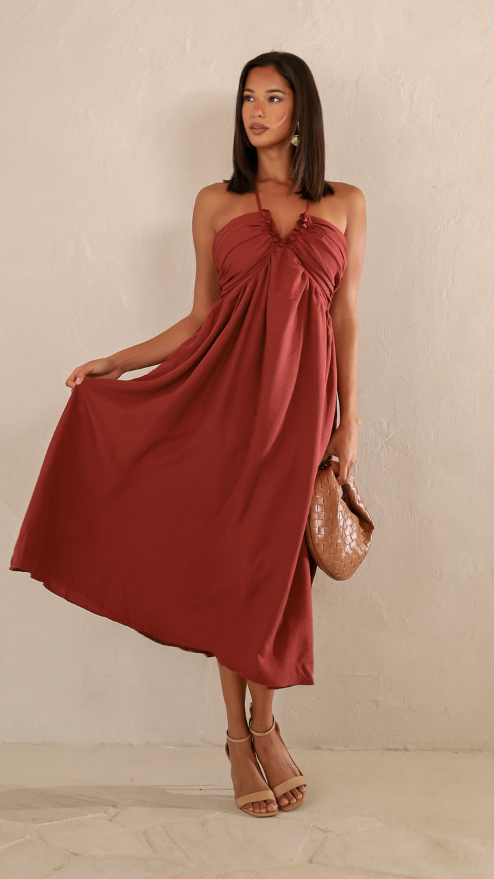 front view image 2 of Yandel Midi Dress