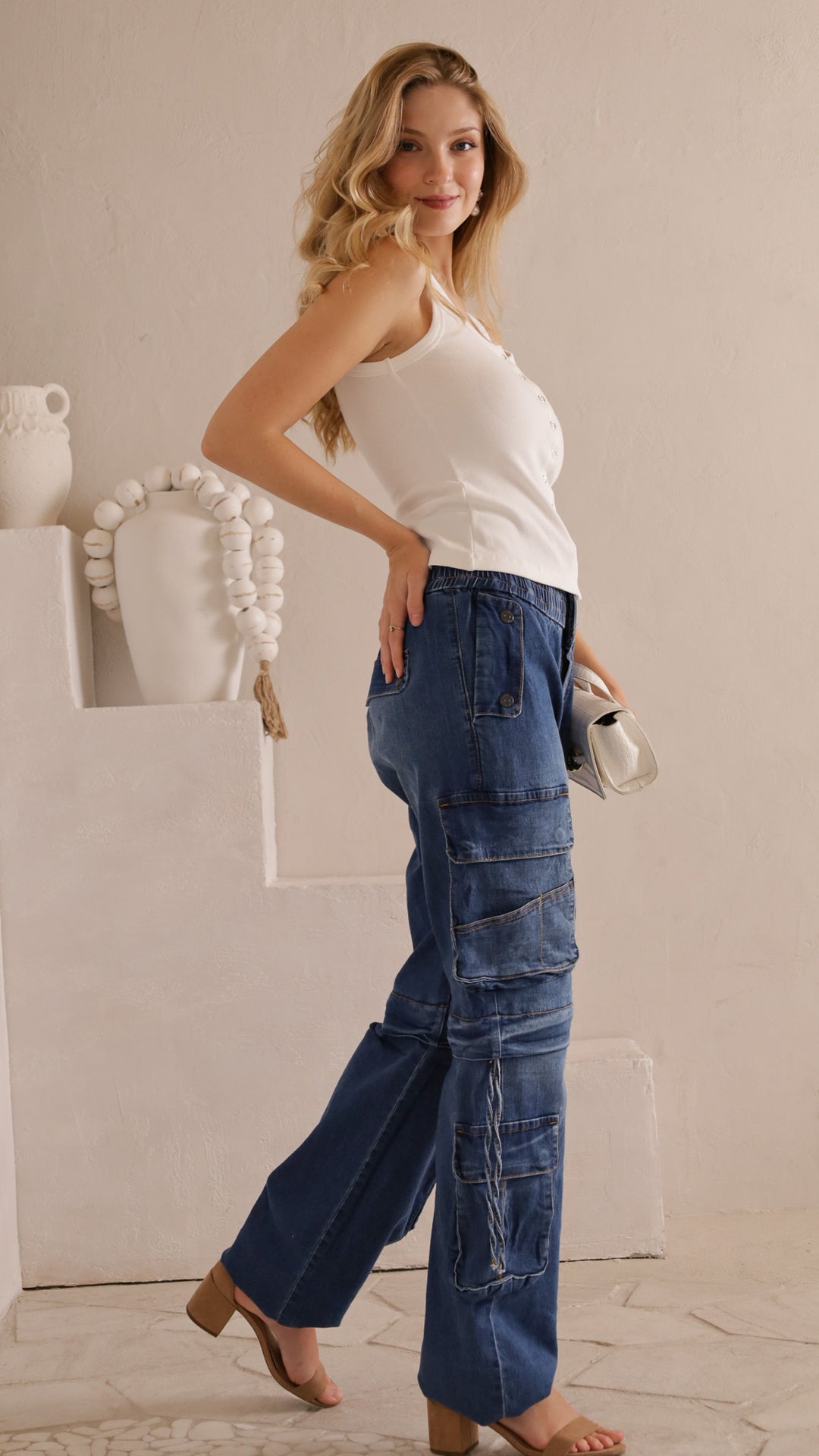 side view image 2 of Amelia Cargo Pants