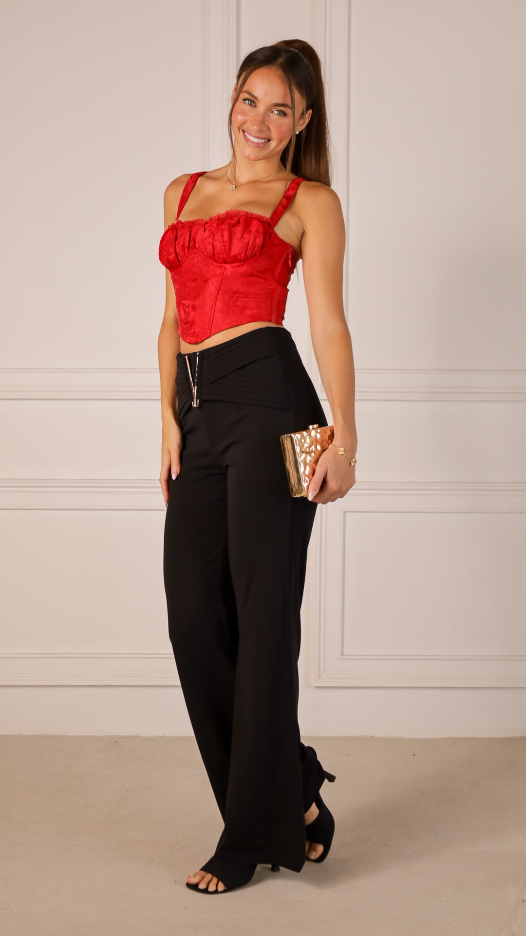 side view image 1 of Ribel Palazzo Pants