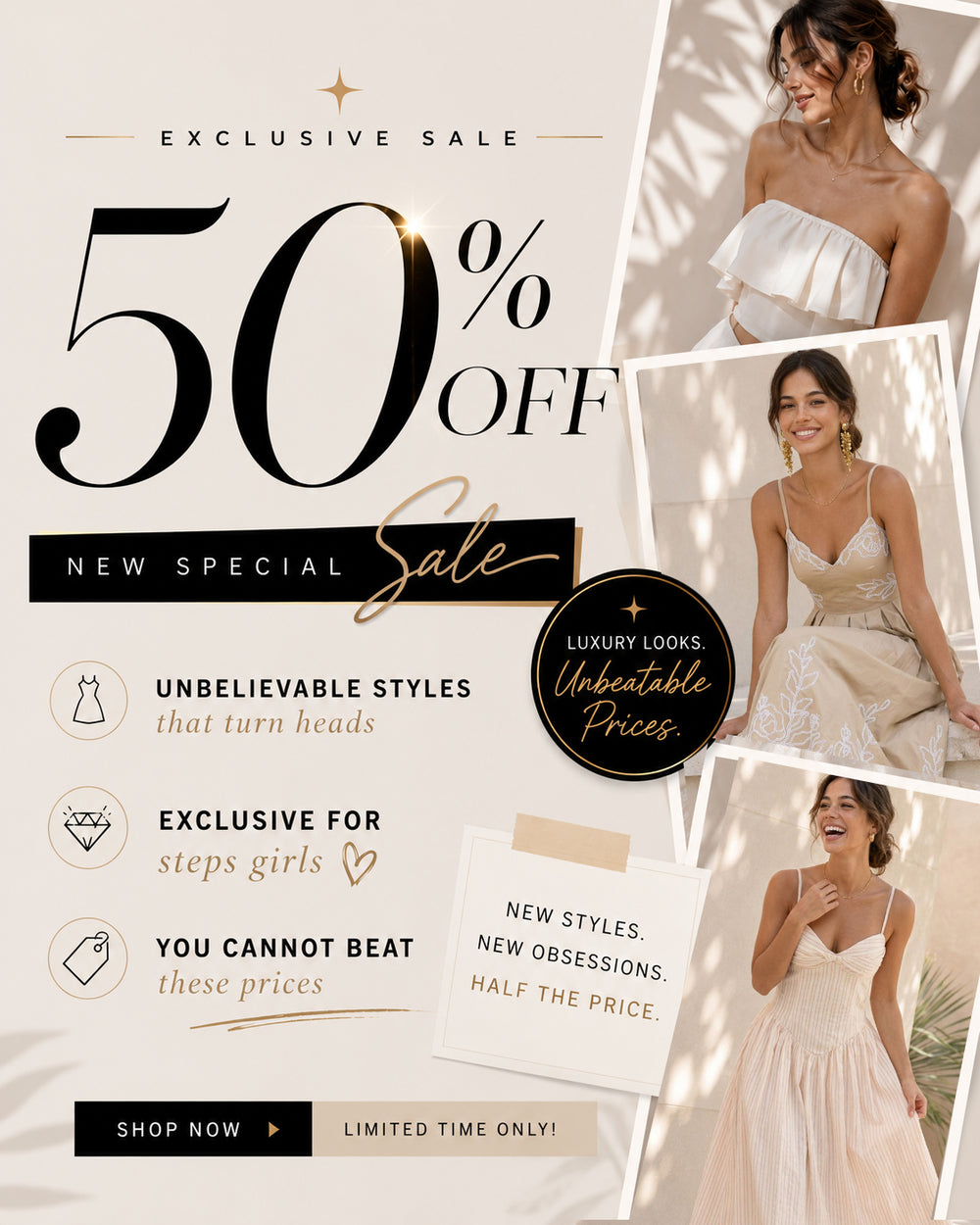 50% off phonebanner