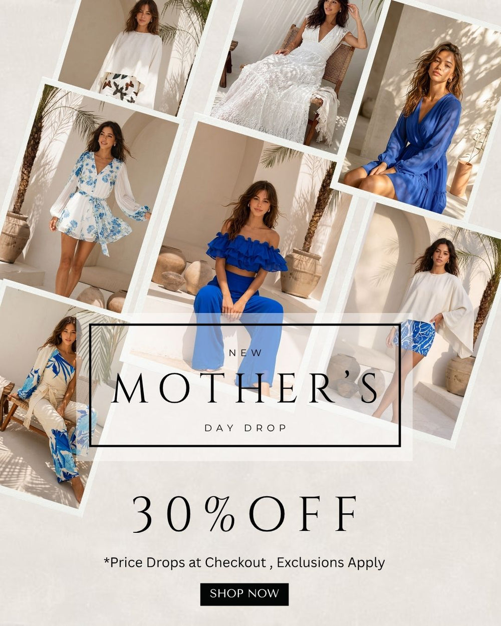 mothers day 30 off collection banner  phone
